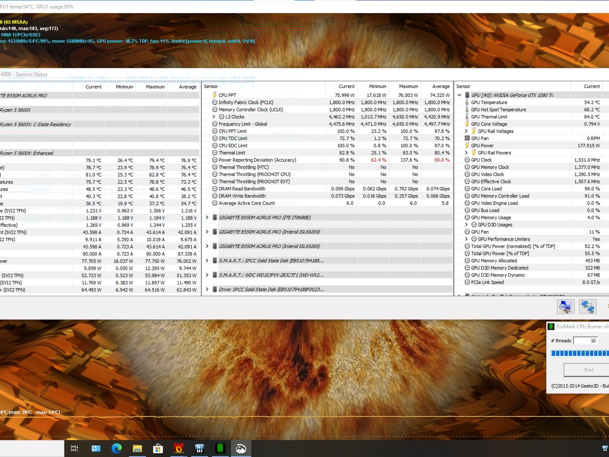 Custom EKWB Water Cooled PC - Ryzen 5 5600X & 1080 Ti