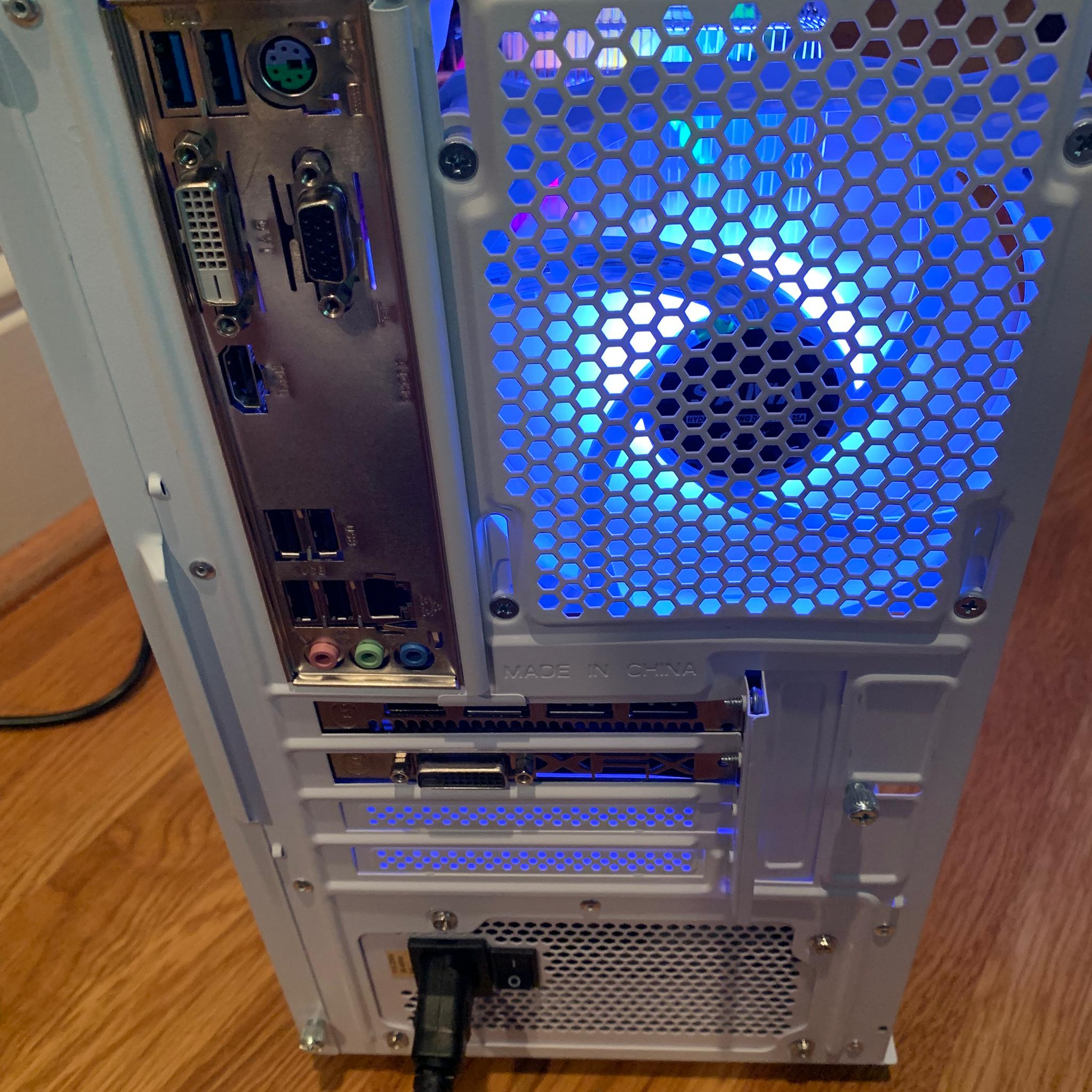 i5 6500 RX 480 4GB WHITE FORTNITE READY GAMING PC 16GB RAM 1TB SSD WINDOW 10