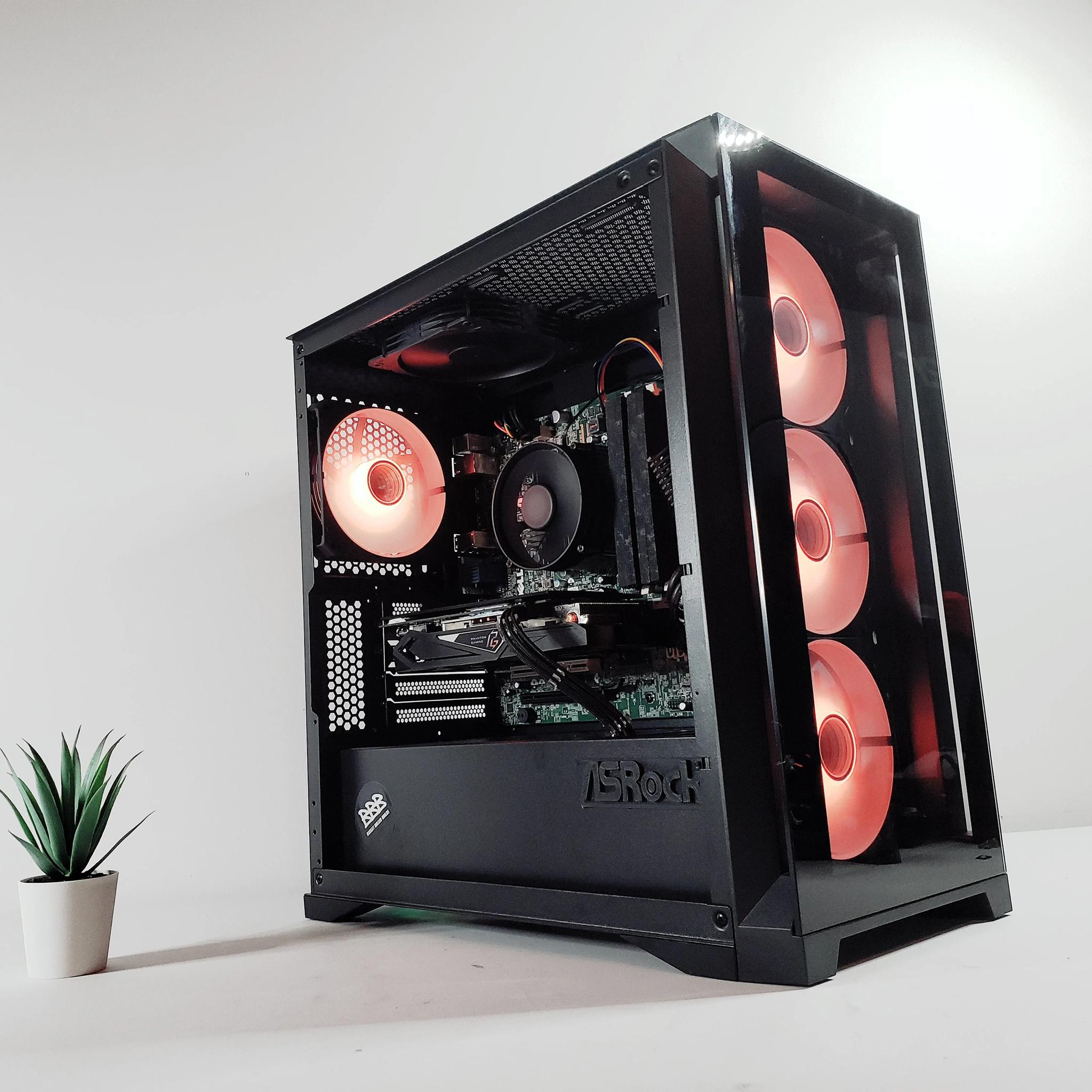 🚨 Budget Gaming PC | ⚙️RX570 | Custom RGB ✨ |