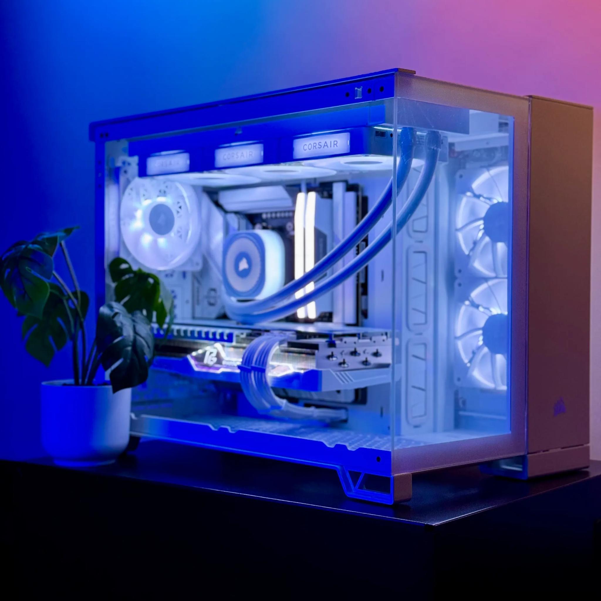 Corsair Dream Gaming PC ✨ 7900XT 20GB, Ryzen 7600X, 2TB M.2 SSD, 32GB RAM, Project ZERO MOBO, WIN11
