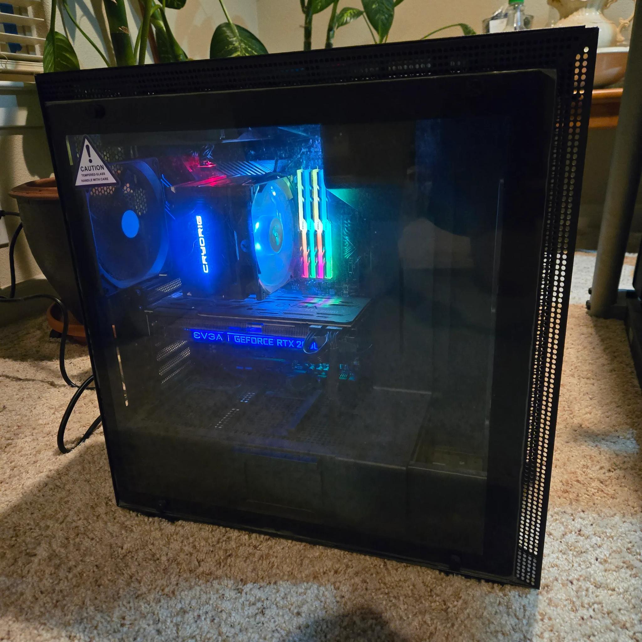 NZXT Intel Core i9-9900K 8-Core 3.6 GHz EVGA GeForce TRX 2080 Black Edition RGB 16GB