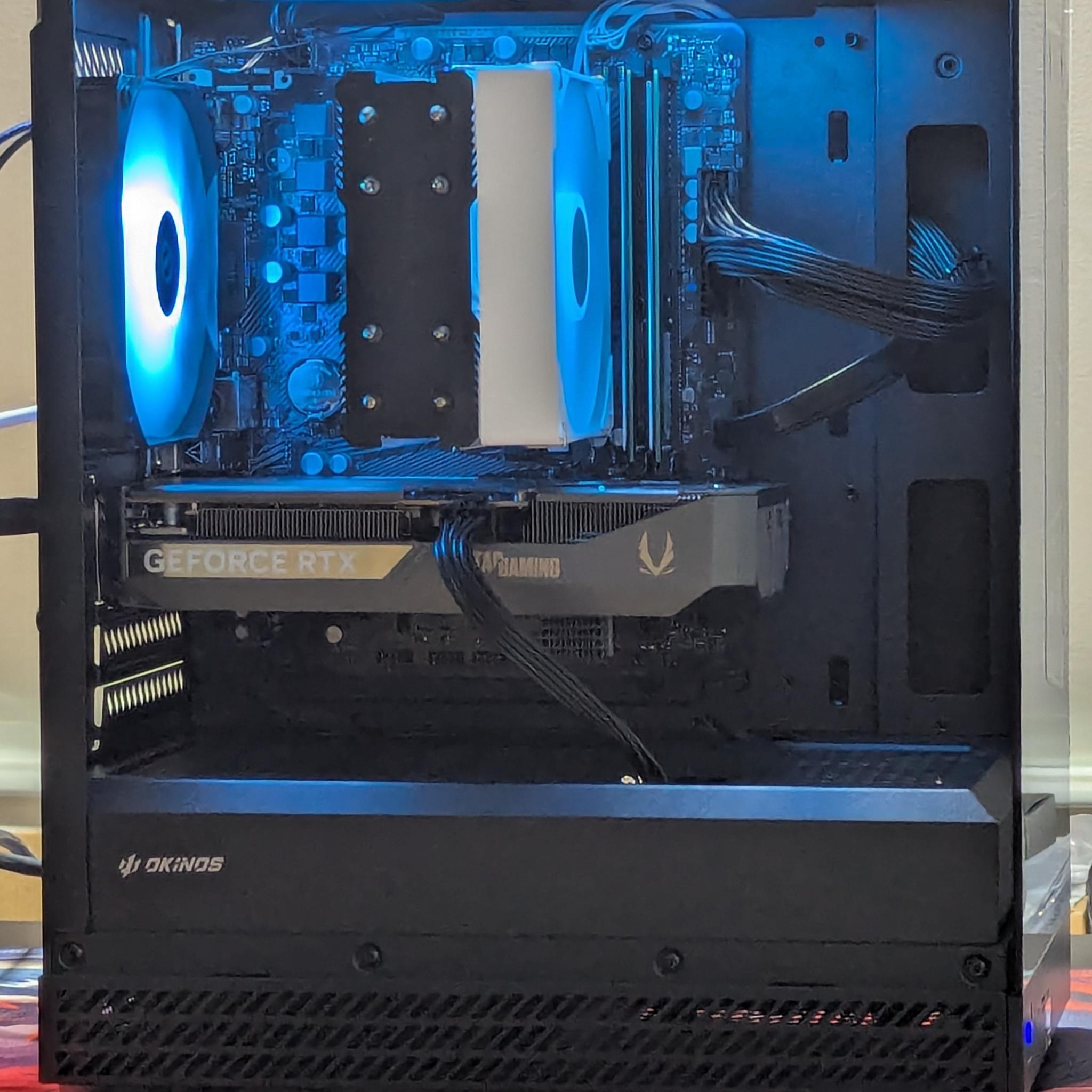 Gaming PC|AMD Ryzen 5 5500|Nvidia GeForce RTX 5060|1 TB NVME SSD |16GB DDR4 3200|Windows 11 Home