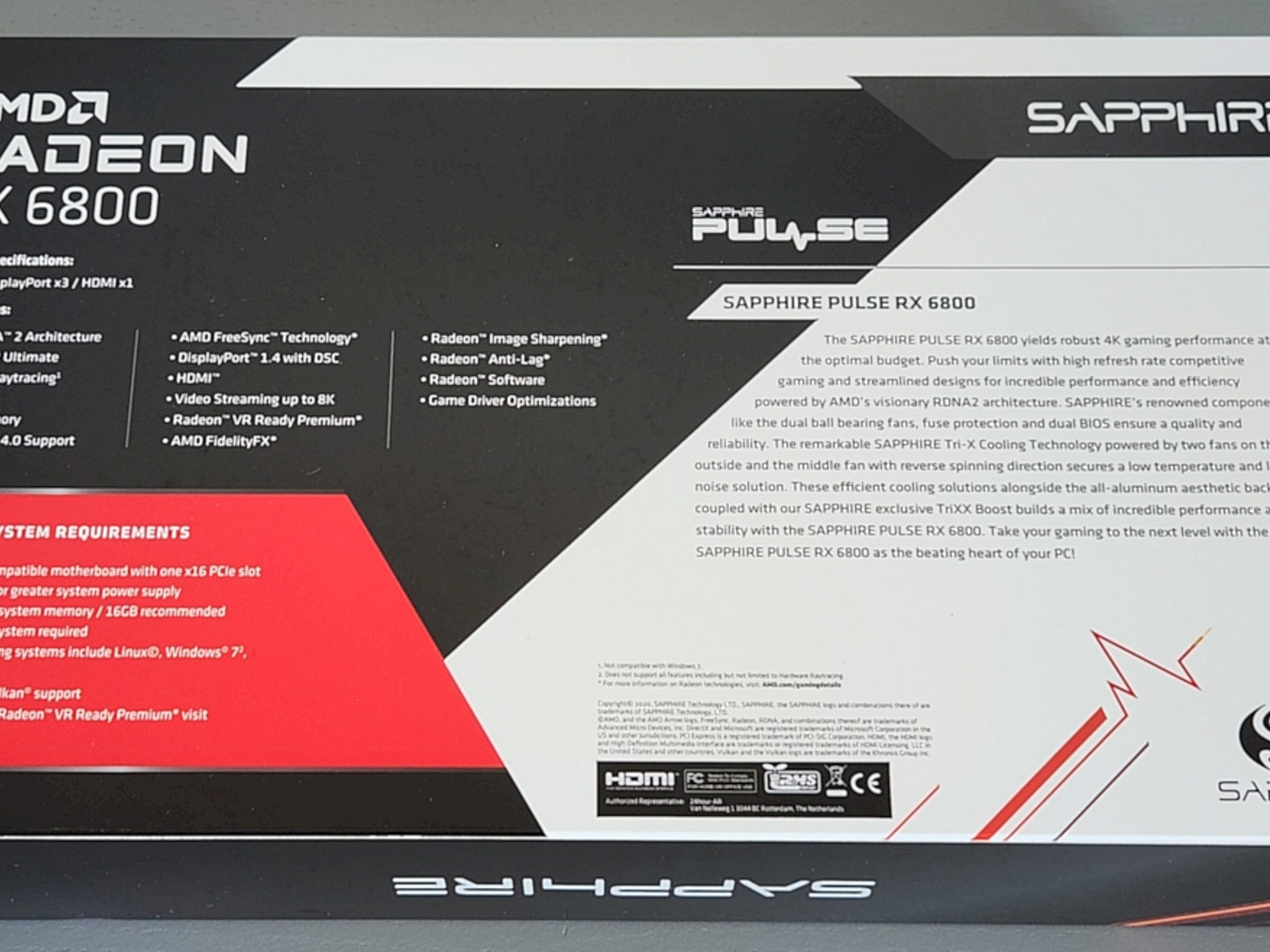 Sapphire Pulse Radeon RX 6800 16GB