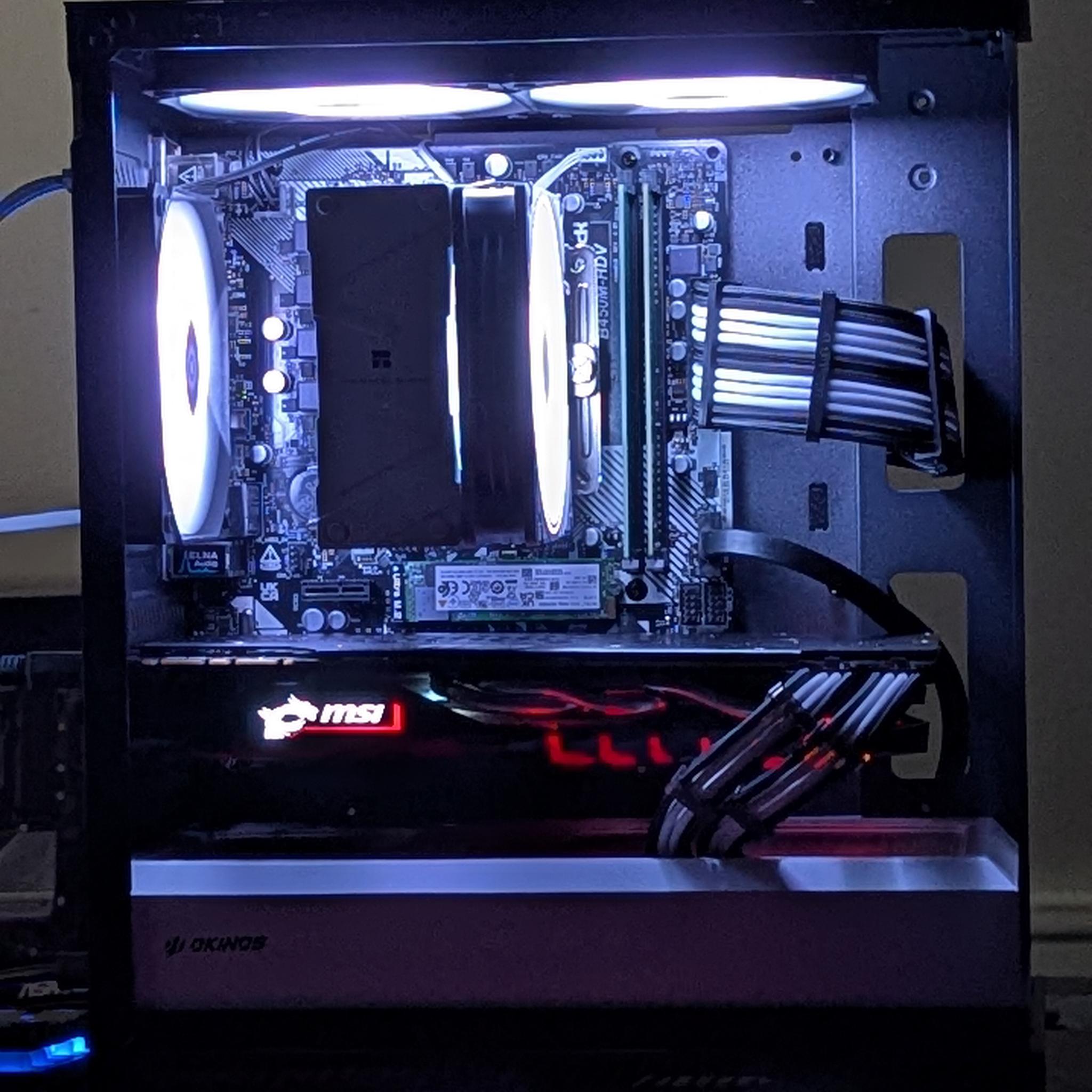 Gaming PC|AMD Ryzen 5 2600X|MSI Nvidia GeForce GTX 1070|16 GB DDR4 Memory|1 TB SSD|Windows 11 Home