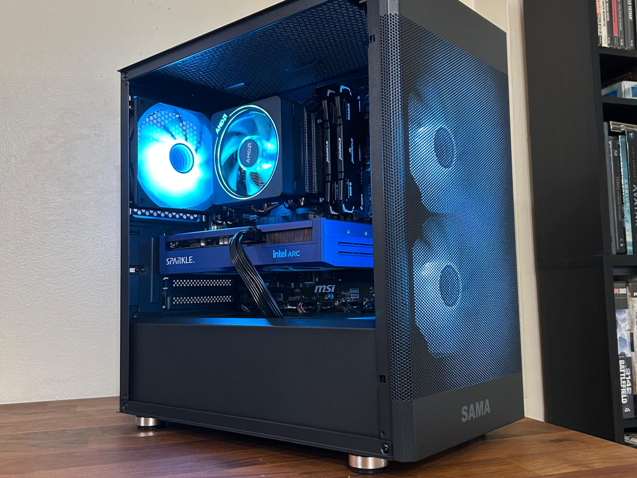 ARC B570 10GB  | Ryzen 5 5500 | 32GB DDR4 | 1TB SSD | The ARC Sentry