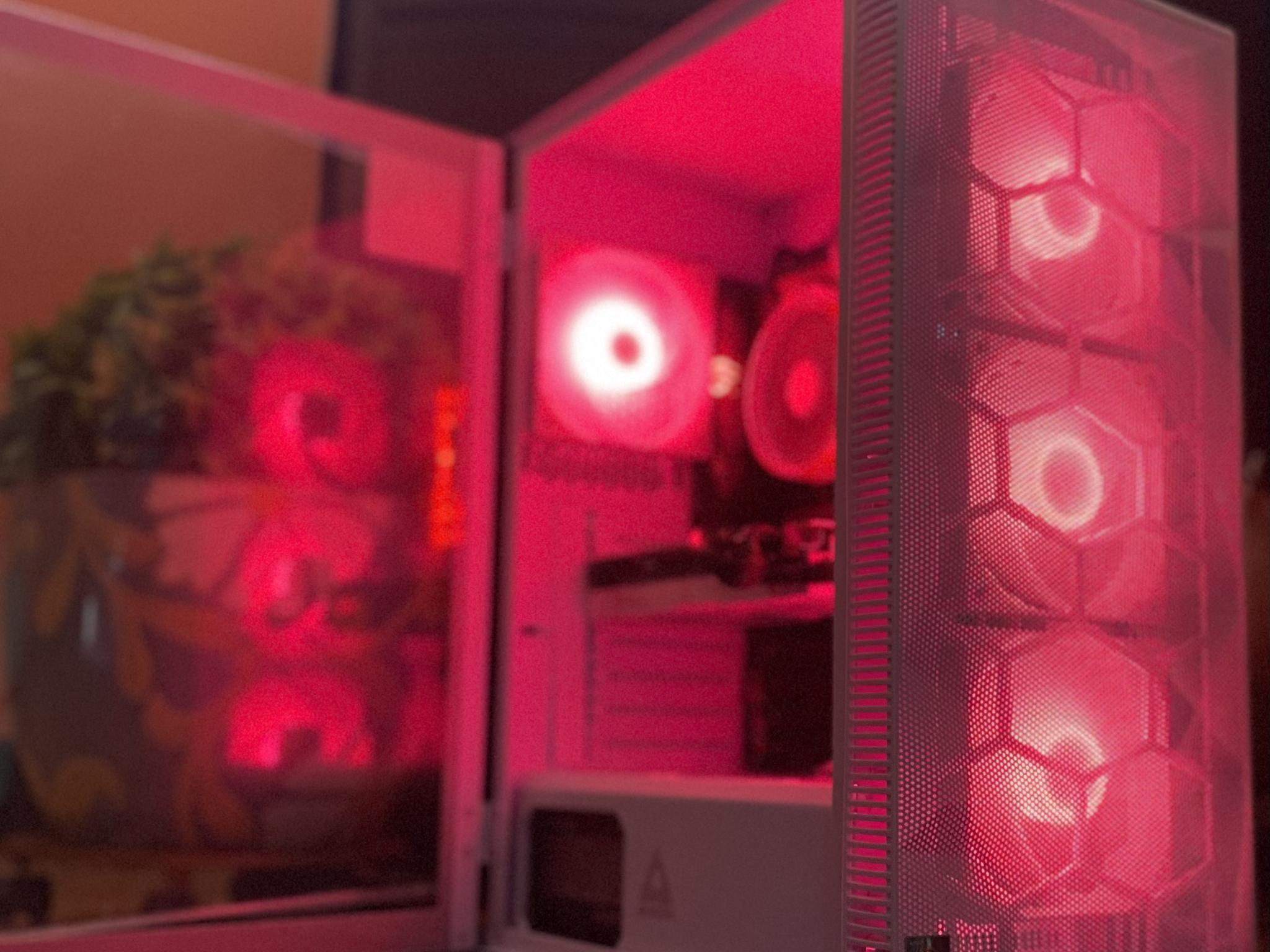 (White) Gaming PC|🩸Blo0D 5700XT| Ryzen 5| 16GB (2x8GB) RGB DDR4| 1TB NVMe/SSD| Windows 11 Pro