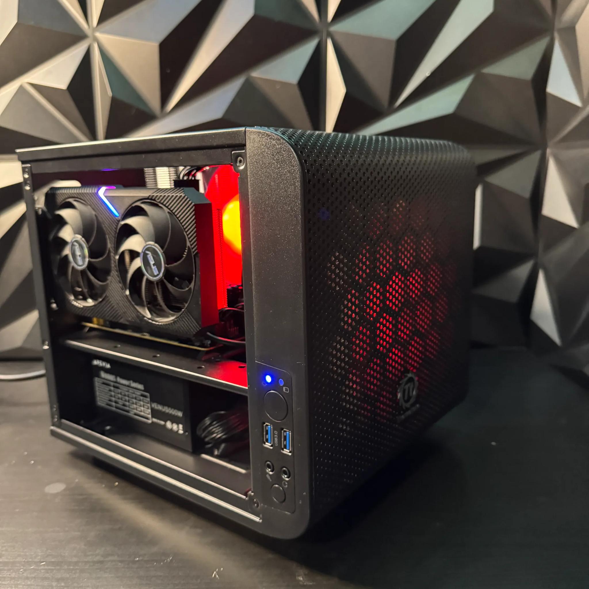 ⚡Tusker Cube 5560 ⚡Ryzen 5 5500| RTX 3060| 32 GB DDR4 3200MHz| 1.5 TB SSD