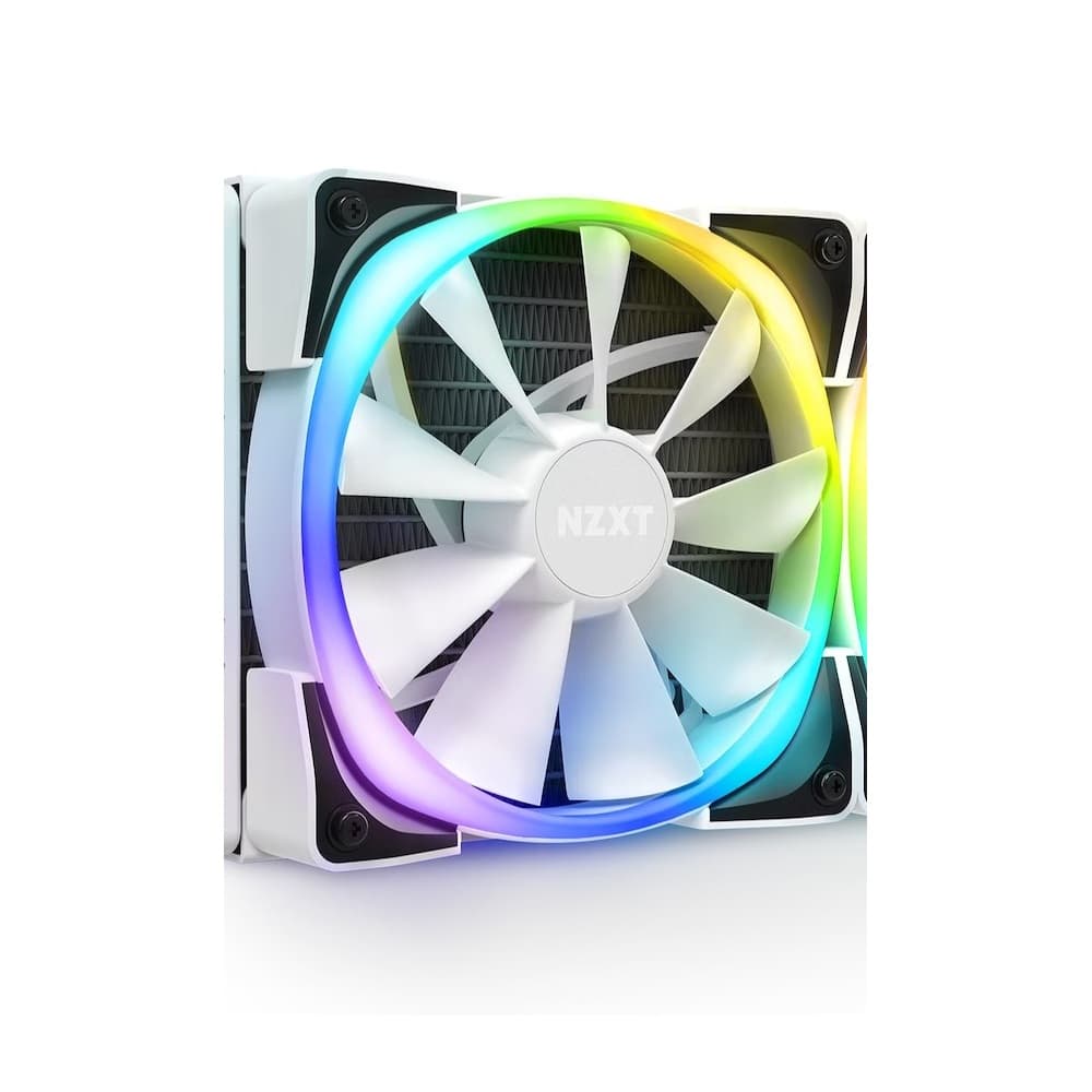 New NZXT AER RGB 2 120mm White ARGB Fan | Fluid Dynamic Bearing | PWM | From Kraken Z53