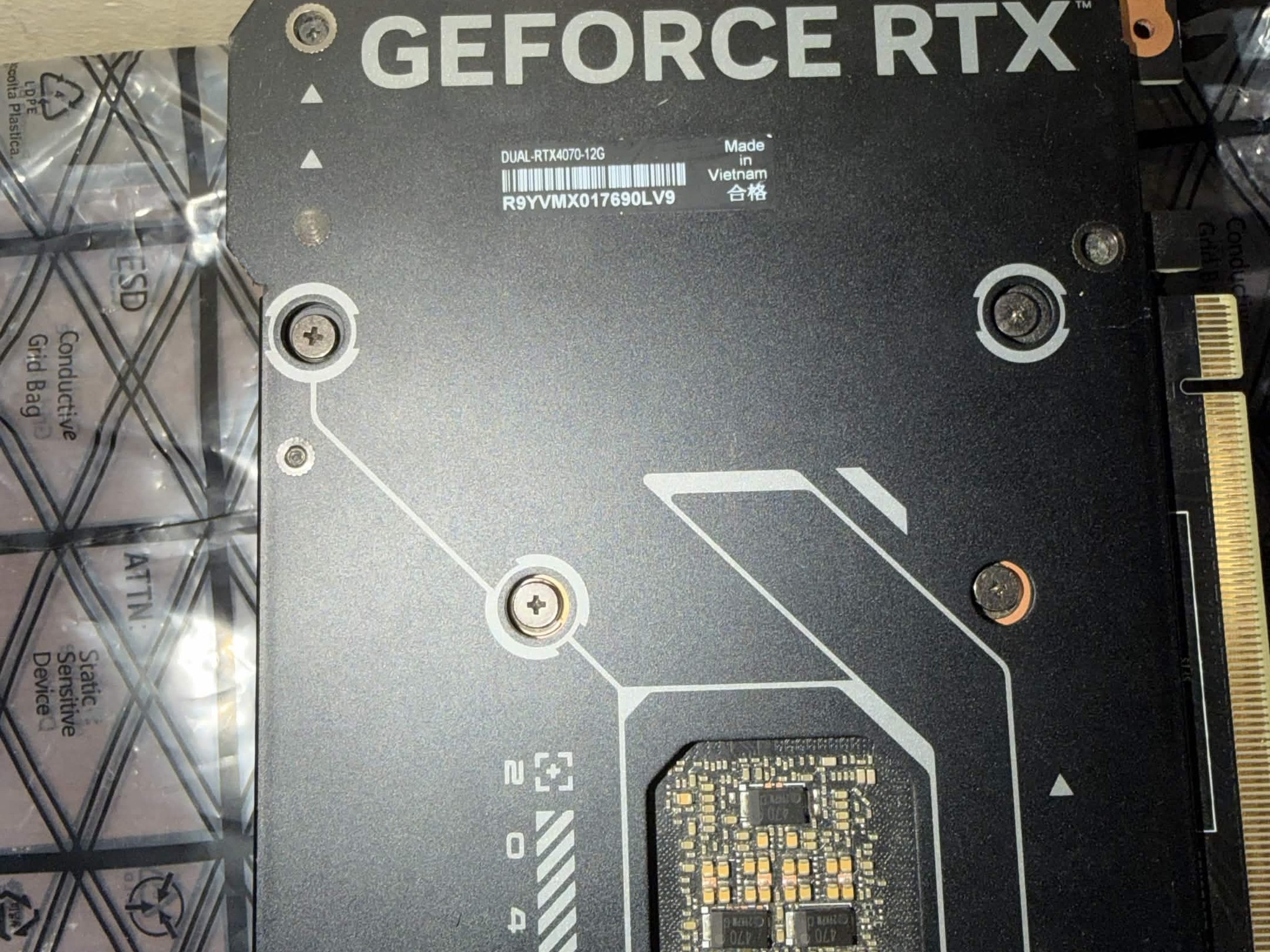 ASUS DUAL OC GeForce RTX 4070