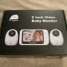 Baby Monitor with 2 Cameras and 5" LCD