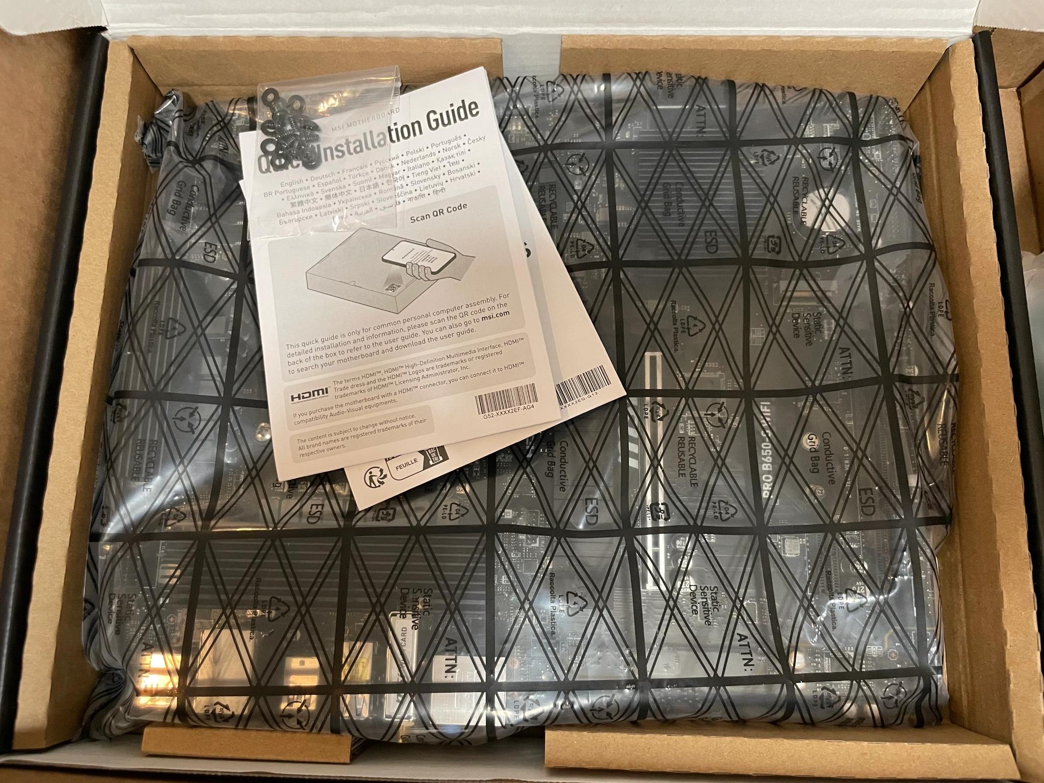 MSI PRO B650-S WiFi AM5 Motherboard