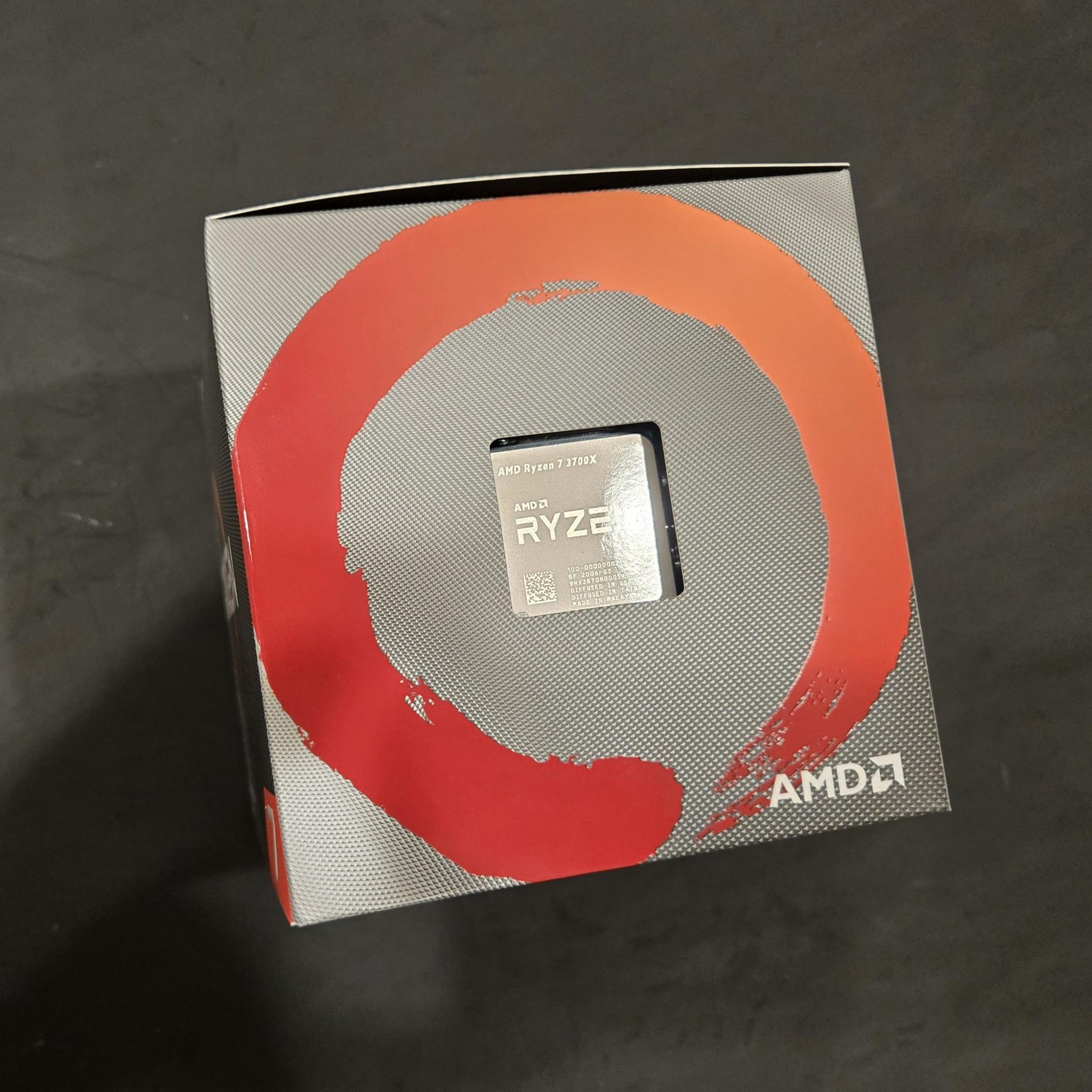 AMD Ryzen 7 3700X 8-Core, 16-Thread Unlocked Desktop Processor (AM4 Socket)