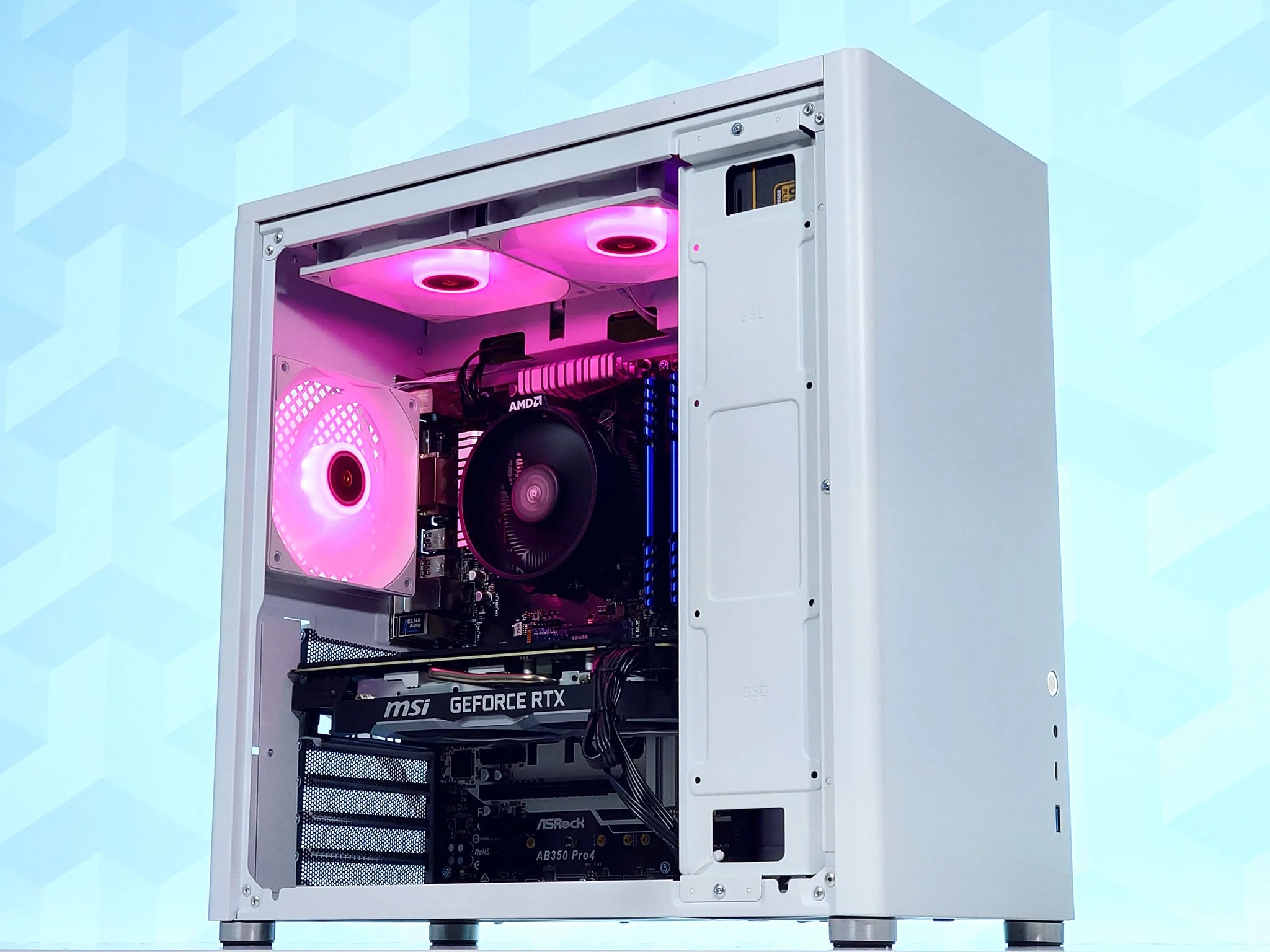 🤍✨Nvidia RTX 2060❇️AMD Ryzen 5 3500X 6-Core❇️16GB DDR4❇️1TB SSD