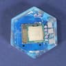 Handmade Clear Epoxy Resin Coaster With Intel Core i5-3470T (SR0RJ) & Motherboard