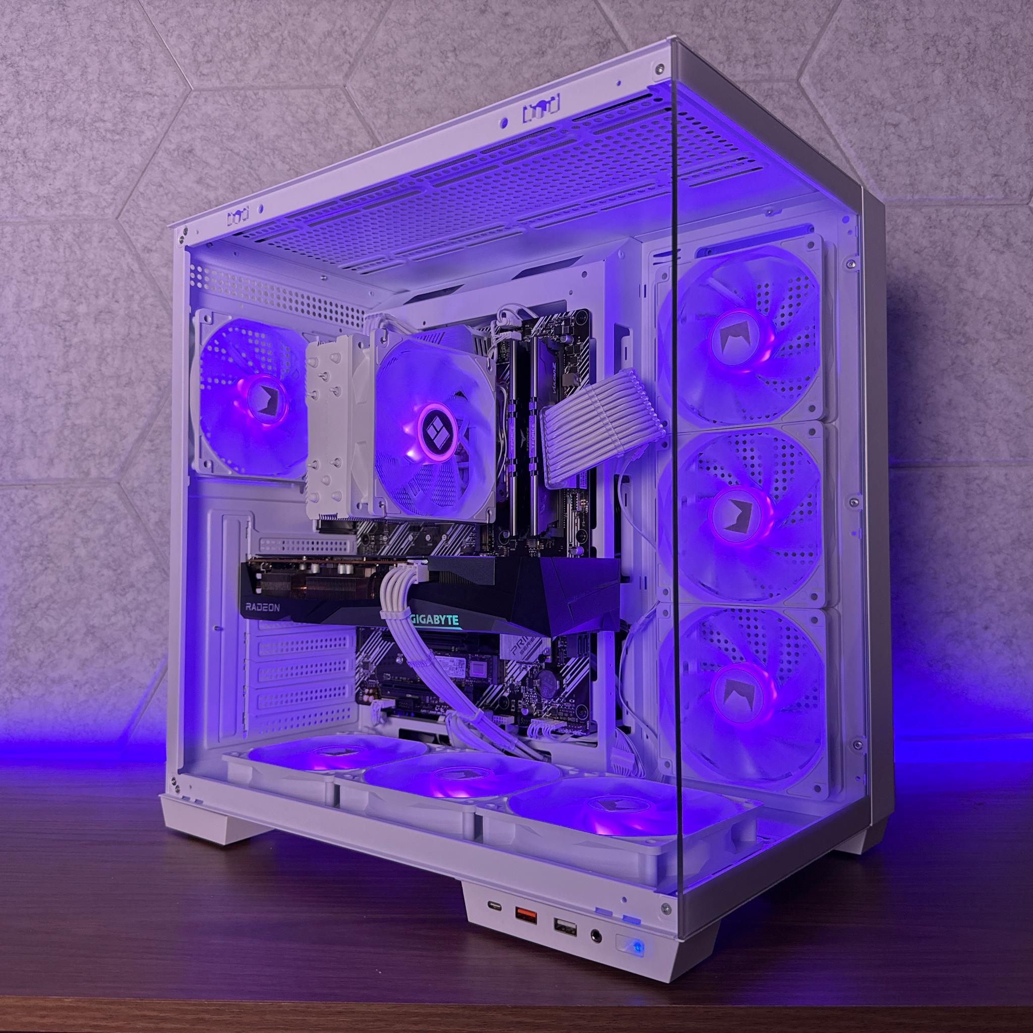 ⚡ Budget 1080P Gaming PC | 6600 XT | Ryzen 5 | 16gb Ram | 512gb Nvme | WIFI/BT ⚡
