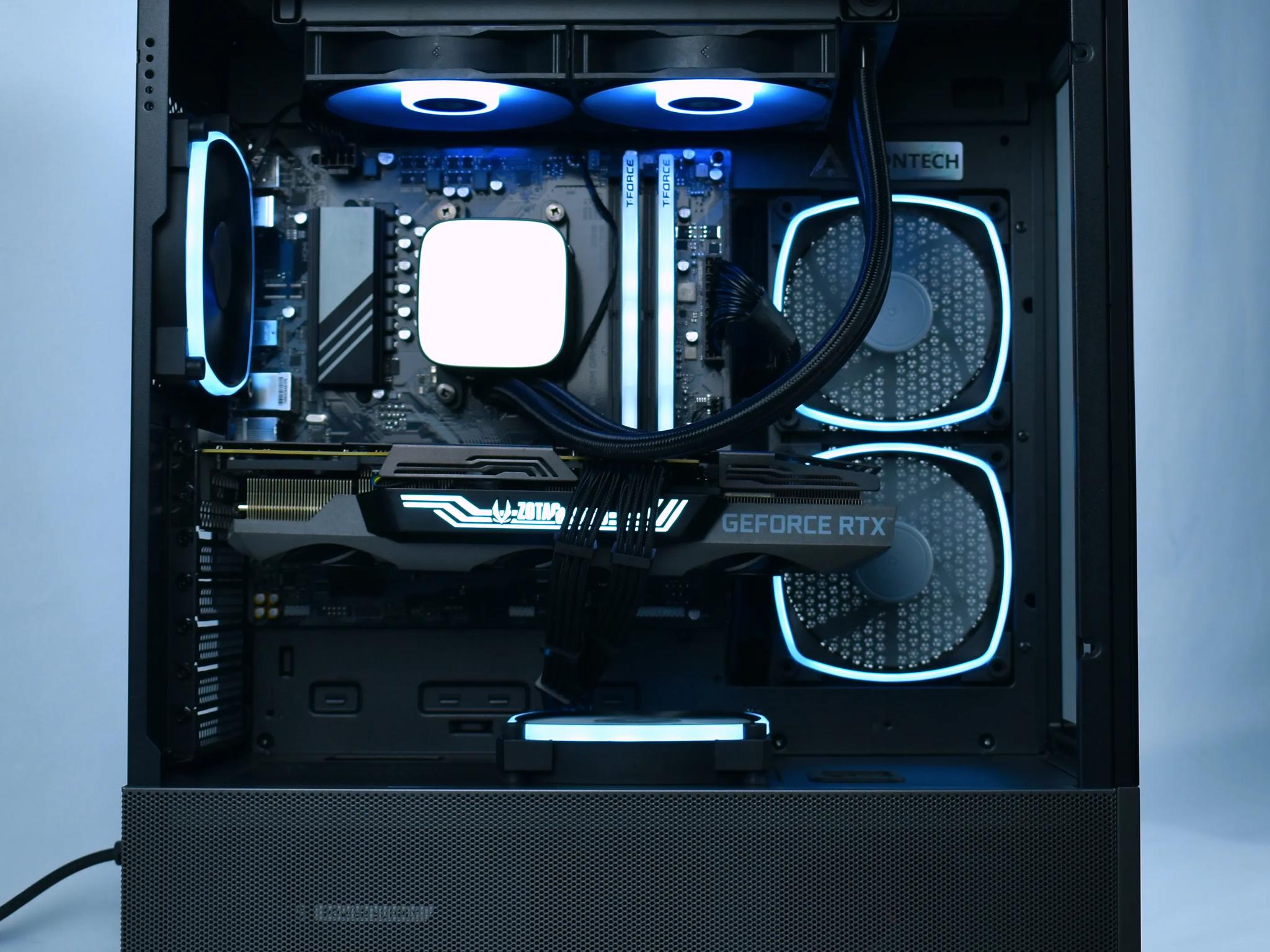 🦇DARK KNIGHT🦇 Ultimate 4k/1440p PC | Ryzen 7600x, RTX 3080, 32GB DDR5, 1TB NVME | Forge Custom PC