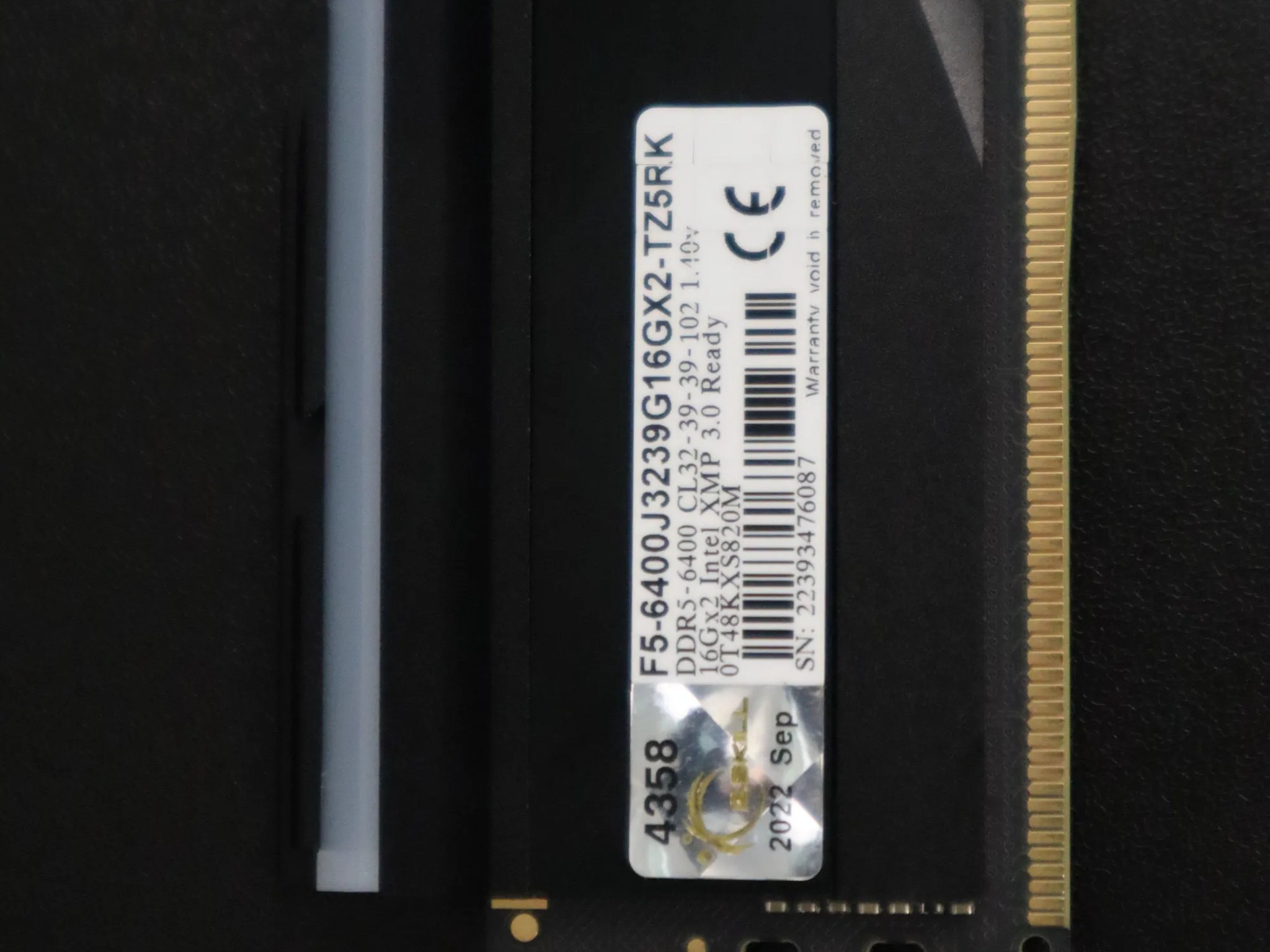 TriddentZ5 RGB DDR5 Ram 32gb