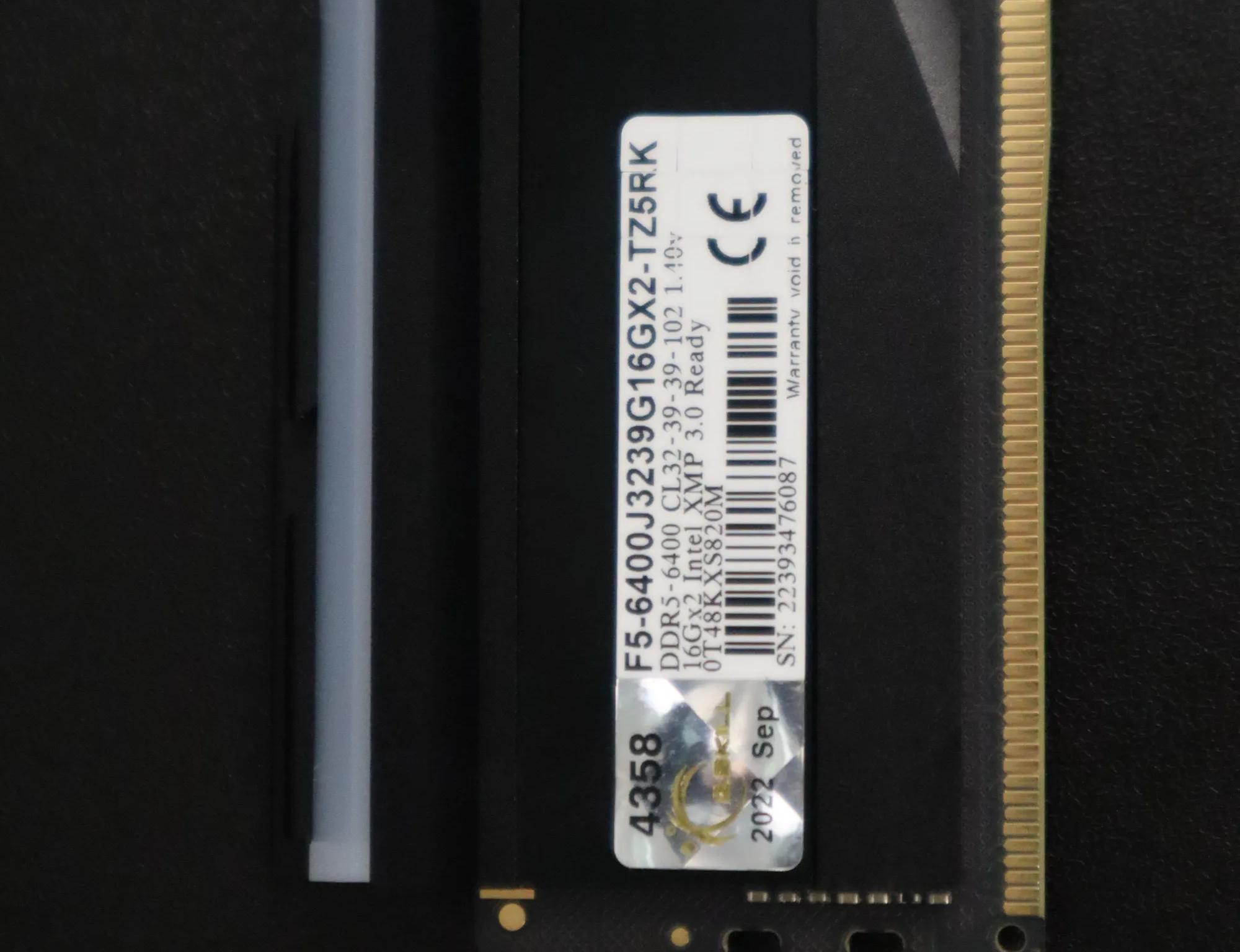 TriddentZ5 RGB DDR5 Ram 32gb