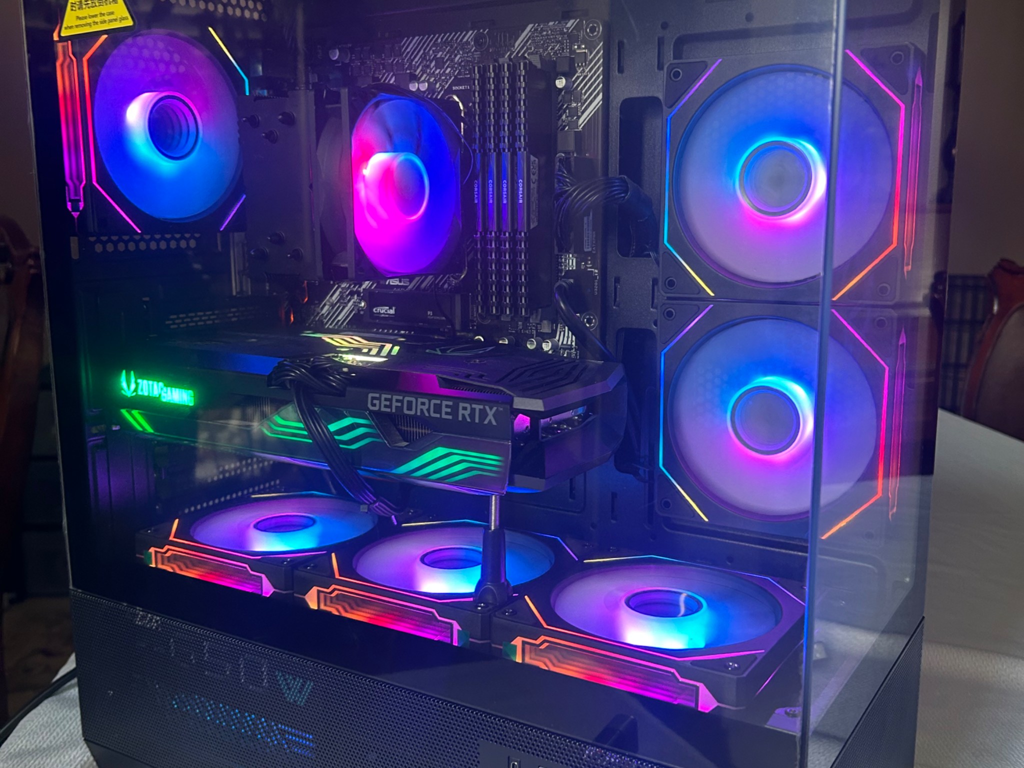RTX 3070 Gaming PC | 32GB DDR4 | 1TB NVMe SSD | Ryzen 5 3600X | ARGB Build