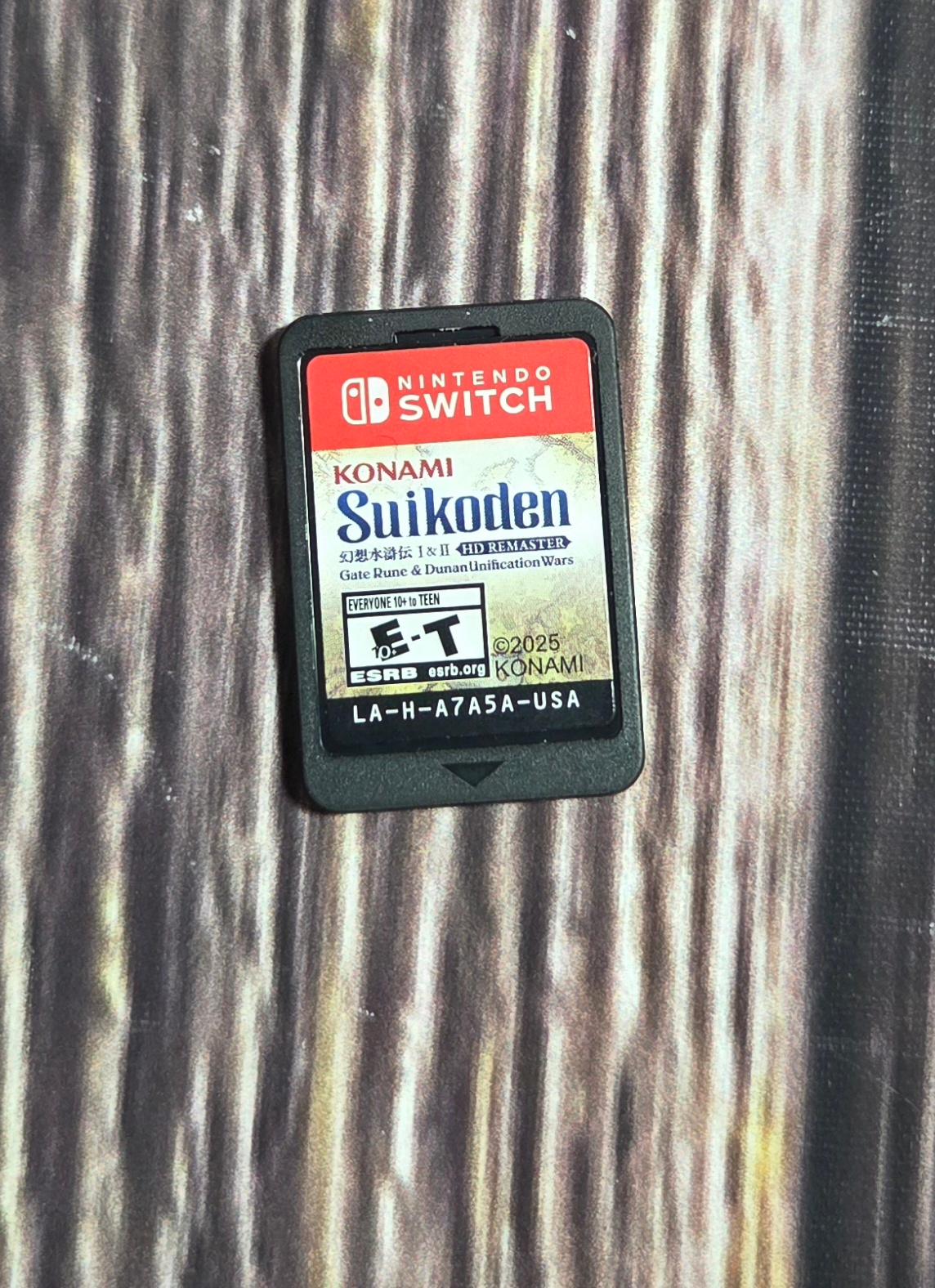 Suikoden I&II HD Remaster Gate Rune and Dunan Unification Wars Nintendo Switch Day One Edition