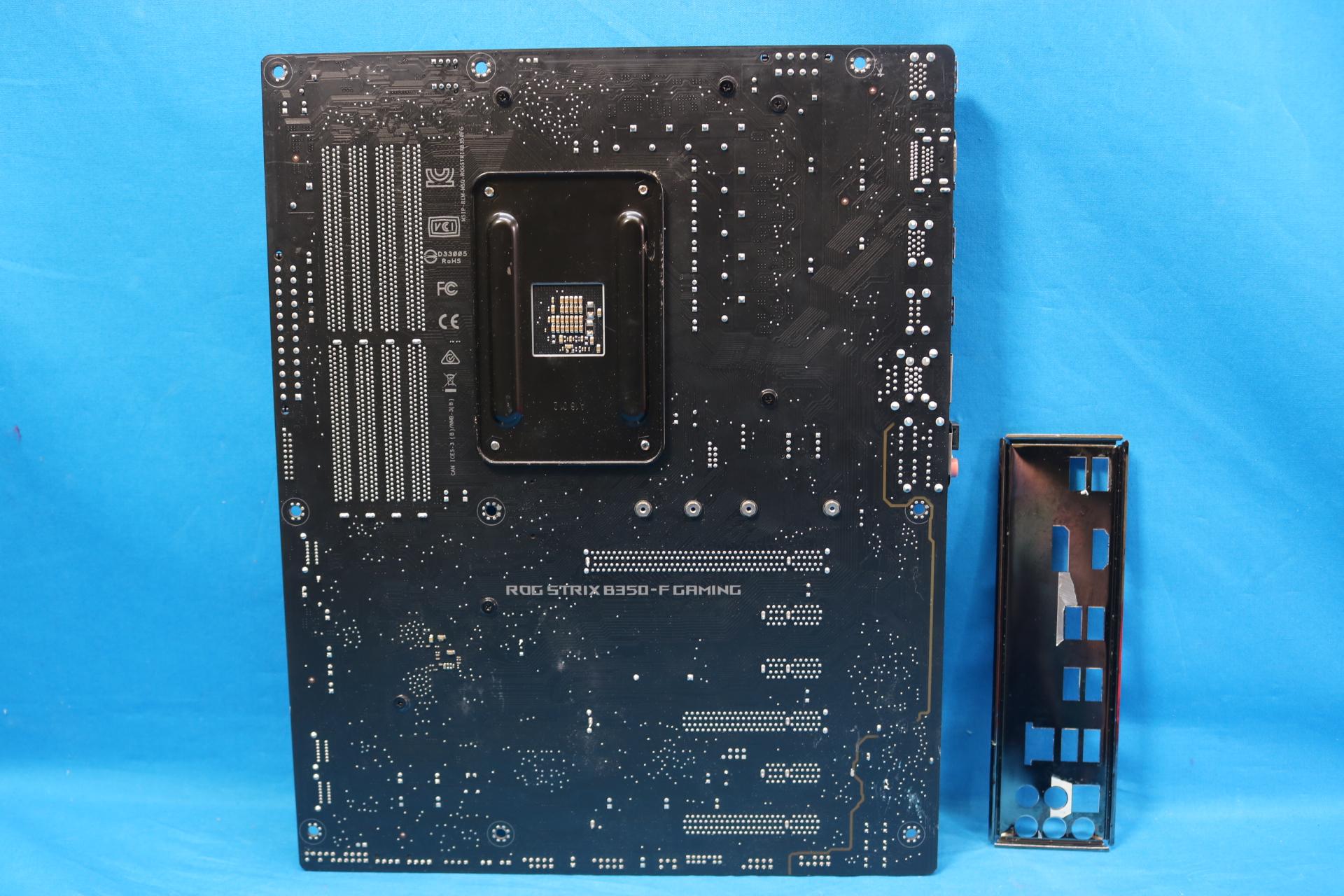 *Newest BIOS* ASUS ROG Strix B350-F Gaming AMD Socket AM4 DDR4 ATX Desktop Motherboard & I/O Shield