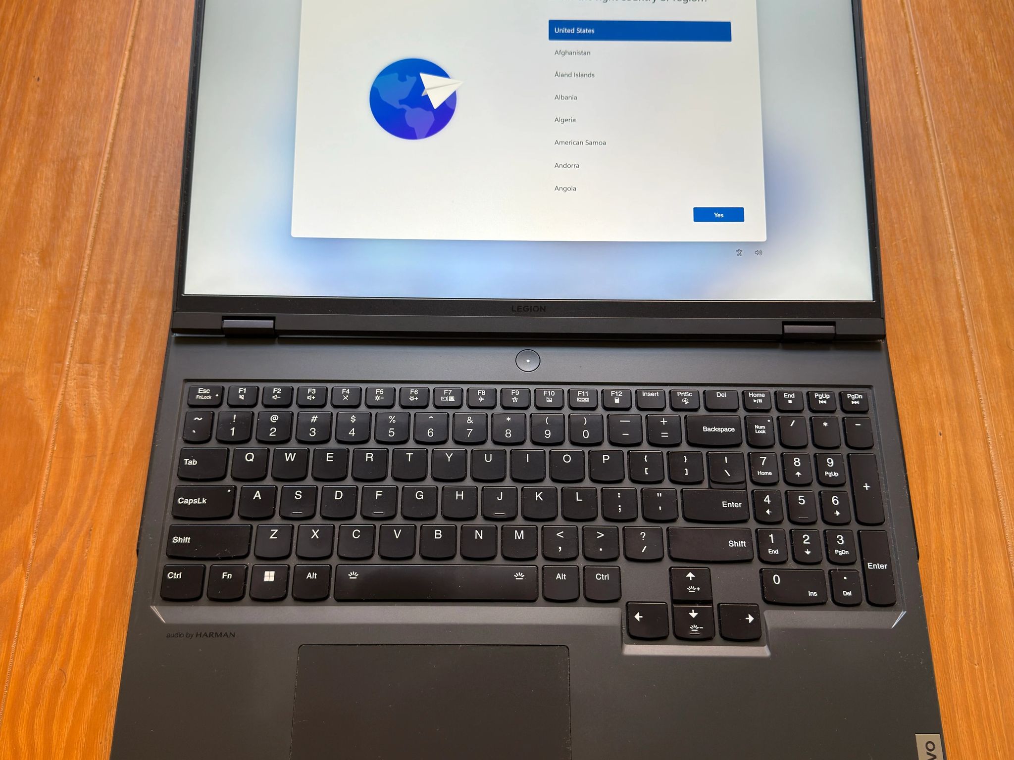 Lenovo Legion 7i Pro gaming laptop (Core i9, RTX 4080, 32 GB, 1 TB)