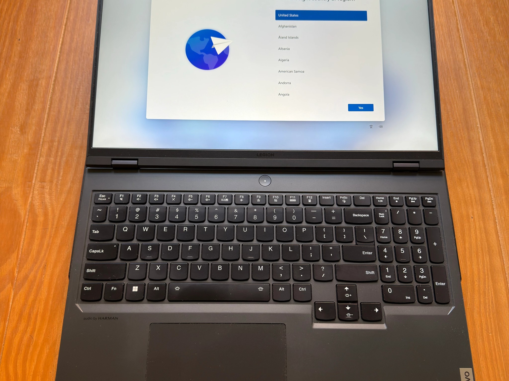 Lenovo Legion 7i Pro gaming laptop (Core i9, RTX 4080, 32 GB, 1 TB)