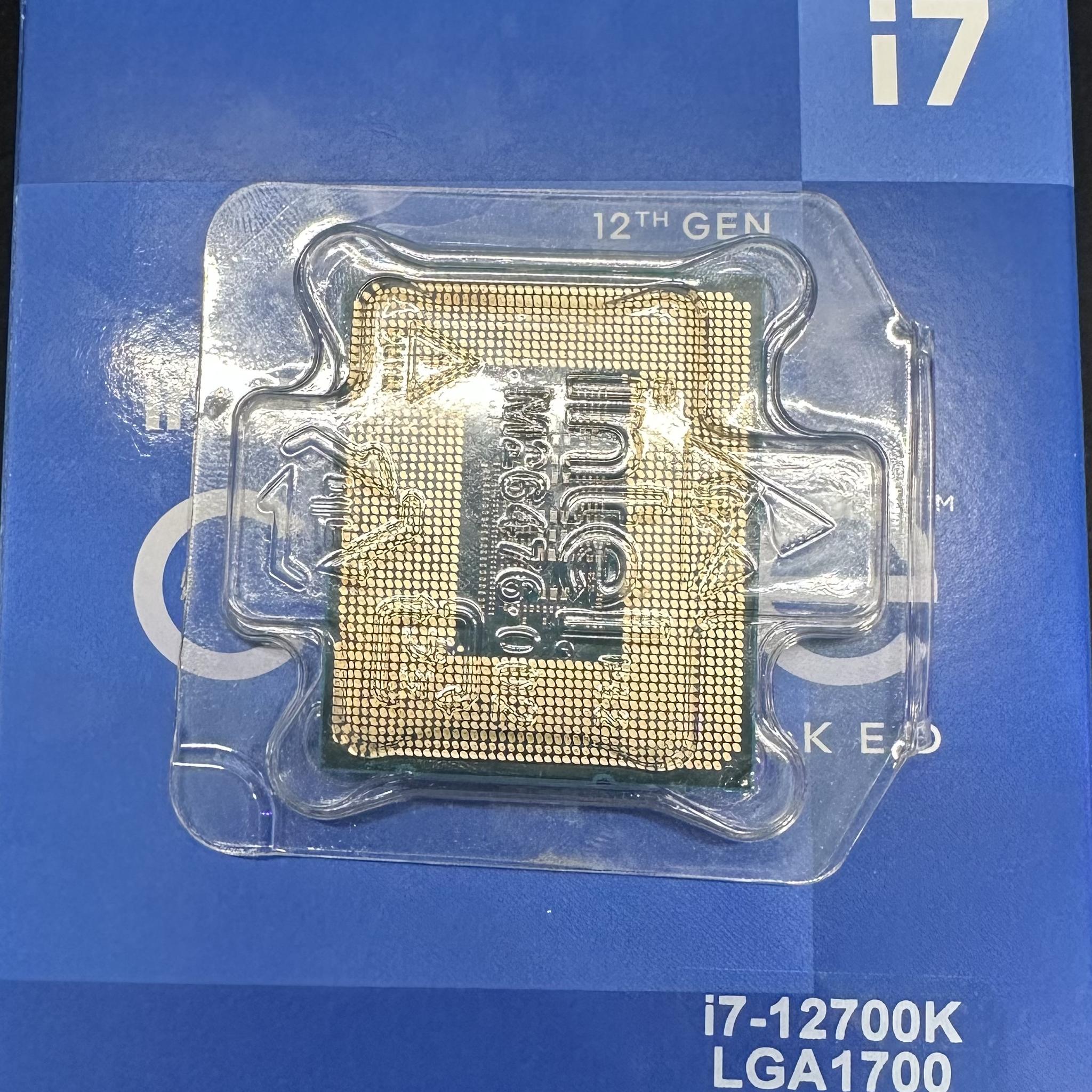 Intel i7 12th Gen — i7 12700k LGA1700