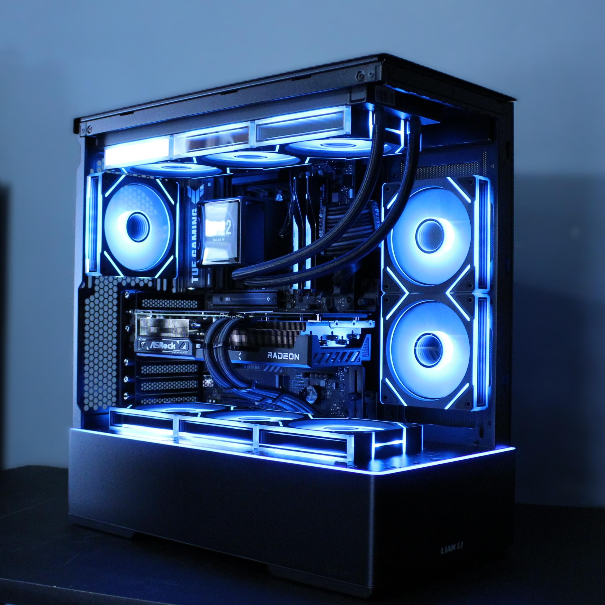 The Black Dread - Ryzen 7 9850X3D • RX 9070 XT • 32GB DDR5 • 2TB NVMe SSD