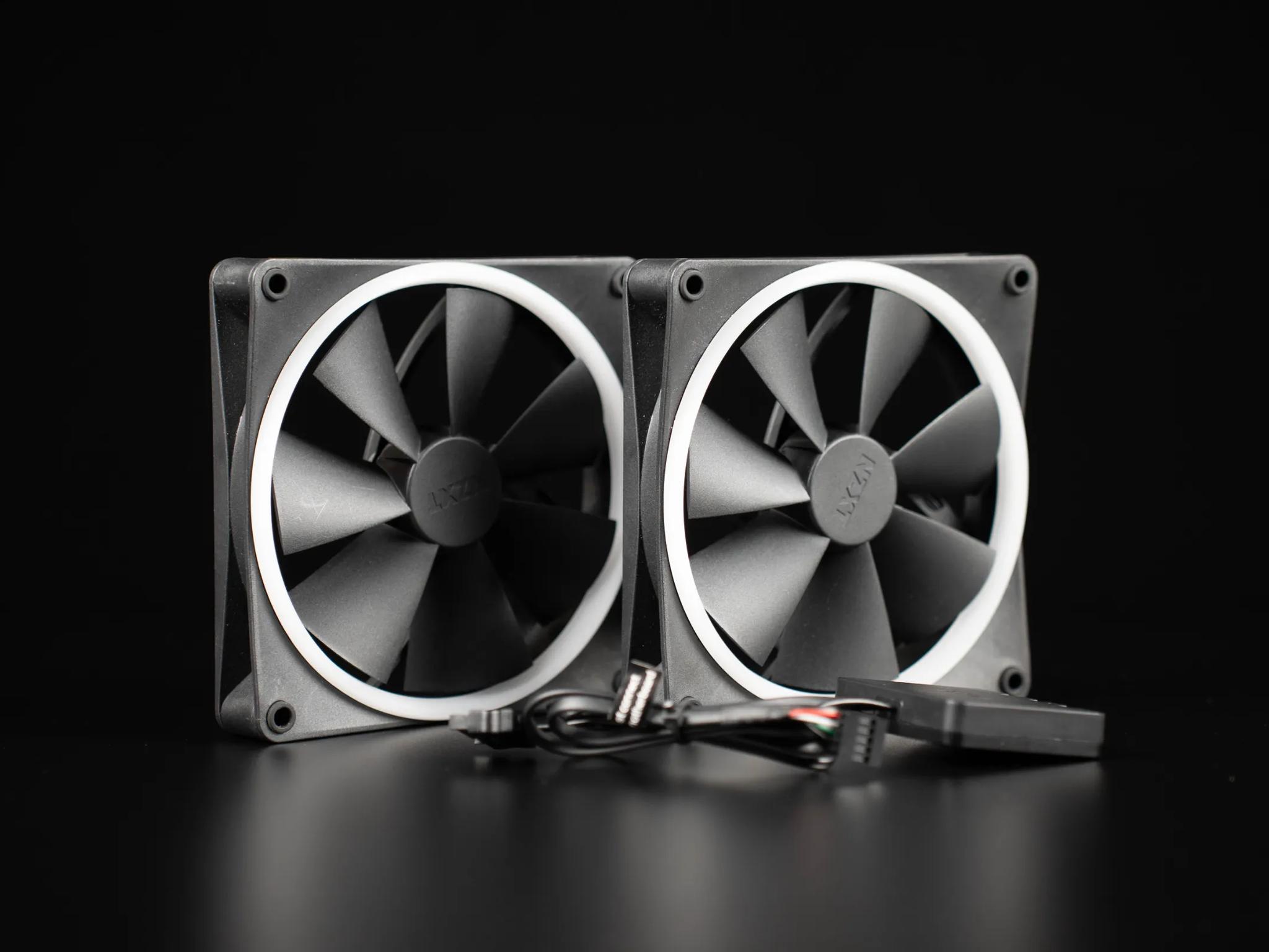 NZXT F140RGB 2 Pack + Controller