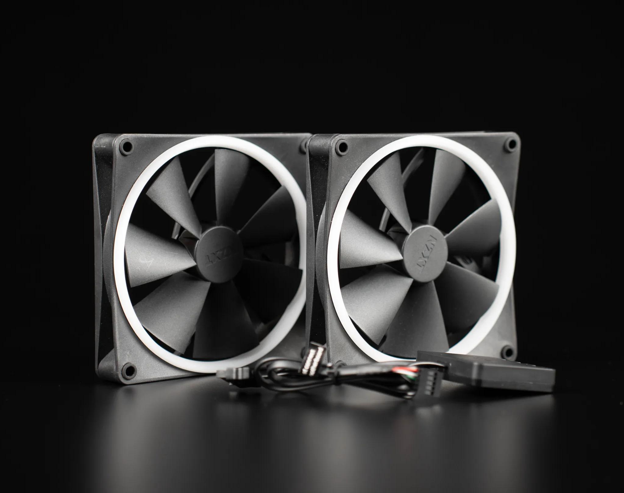 NZXT F140RGB 2 Pack + Controller