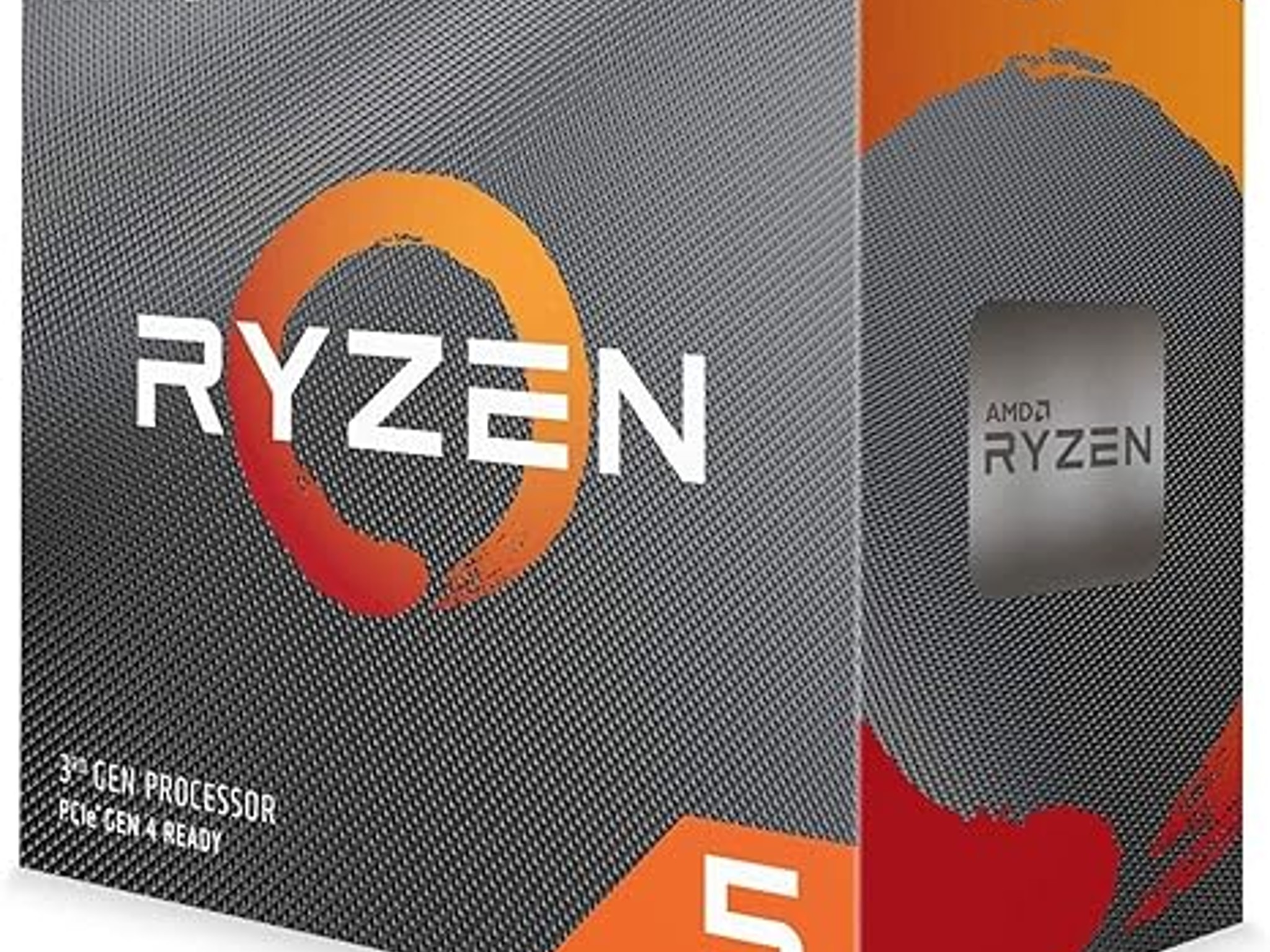 60$ AMD RYZEN 5 3600 WITH COOLER AND THERMAL PASTE