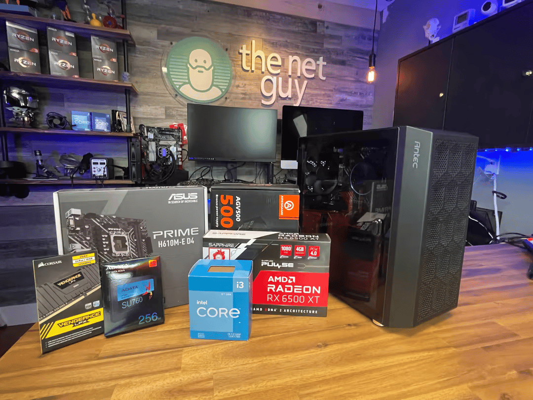 NEW 12100F / RX6500 XT / 16GB NON-RGB ENTRY LEVEL PC