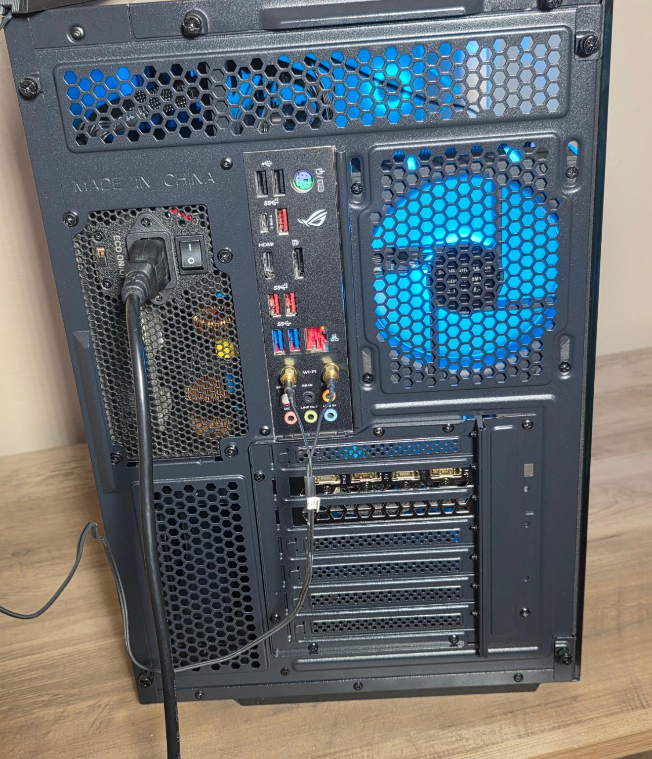 Premium ROG Custom Gaming PC - i9-9900K / RTX 3060 Ti - See 1440p Benchmarks!