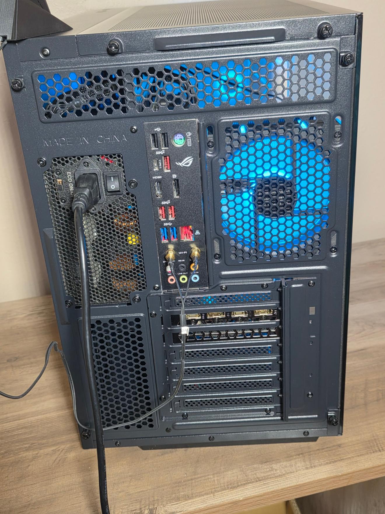 Premium ROG Custom Gaming PC - i9-9900K / RTX 3060 Ti - See 1440p Benchmarks!