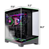 NEW & MUST GO SKYTECH HARPY Gaming PC | RX 9070XT | 32GB RGB RAM | 1TB SSD | AMD 9800X3D | Win 11