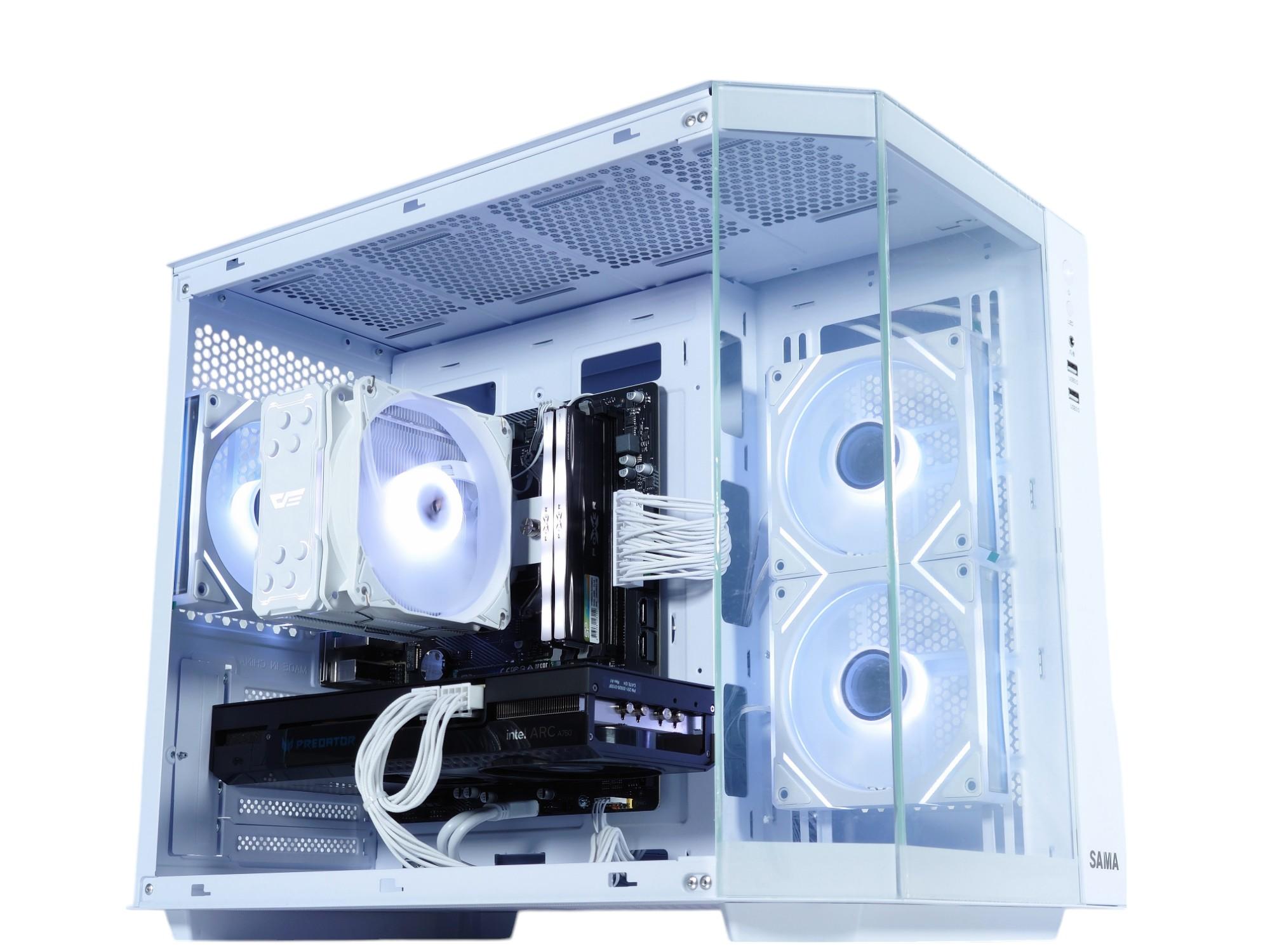 BiFrost❄️Gaming PC❄️Intel ARC 750 8GB❄️AMD Ryzen 5 3600 6 core❄️16GB DDR4❄️1TB NVME SSD