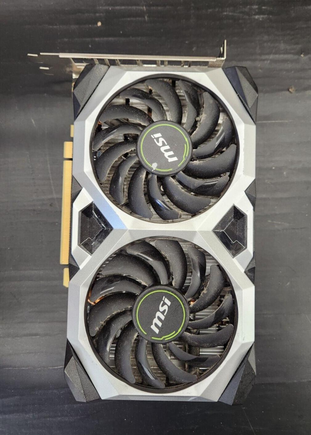 MSI GeForce GTX 1660 Ti Ventus XS 6GB GDDR6 Graphics Card - HDMI, DisplayPort