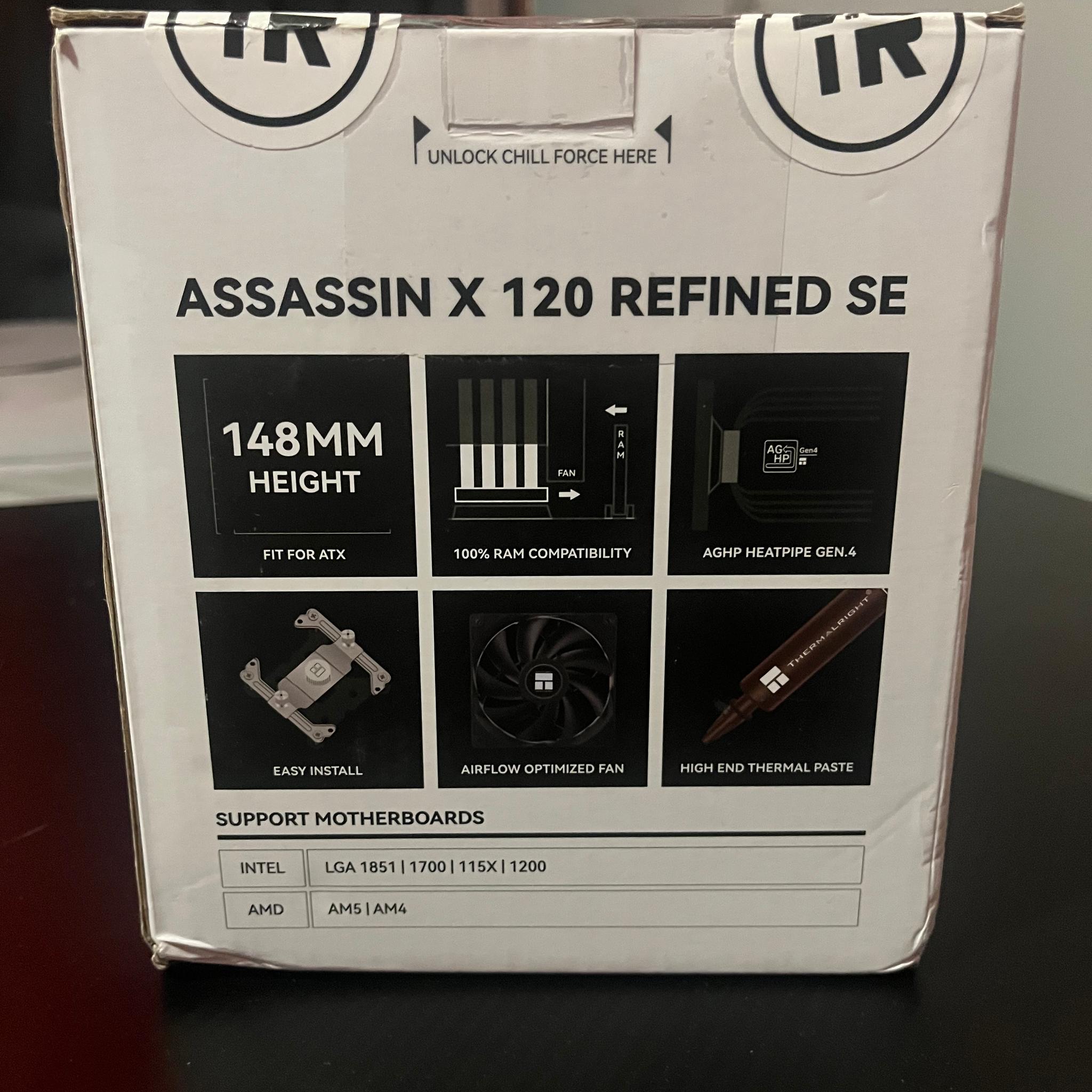 (NEW SEALED) Thermalright Assassin X 120 Refined SE (LGA1700,1851)