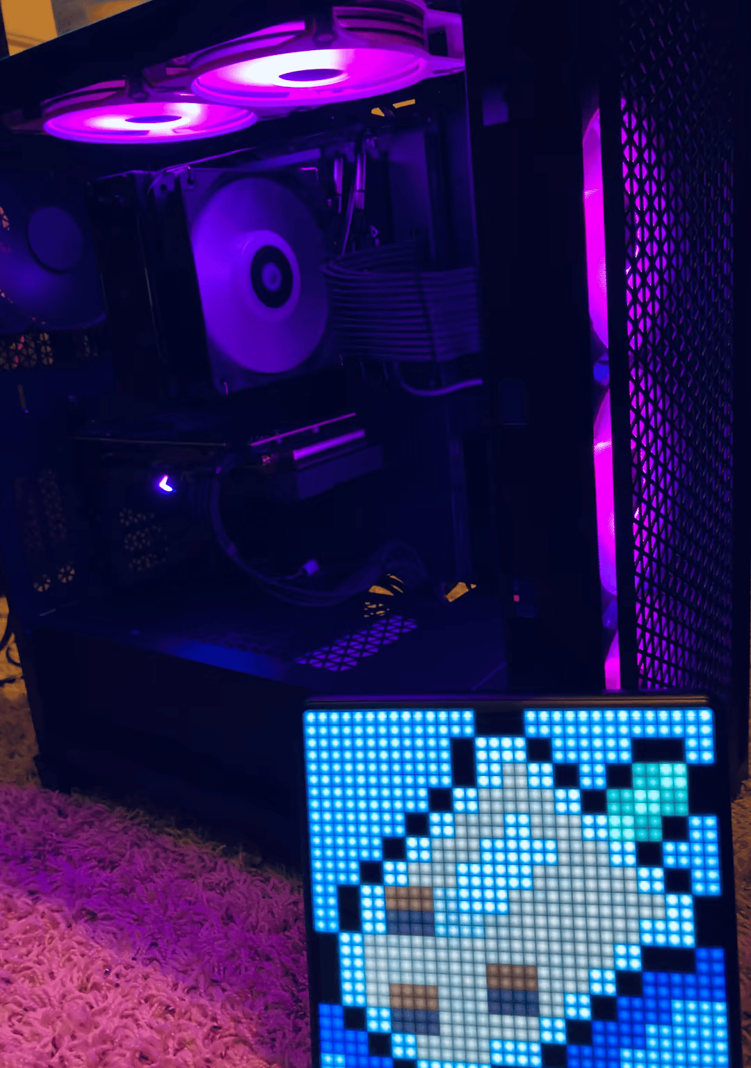 “Dark Matter” RTX 3060, I5-10600k Streaming/Gaming PC