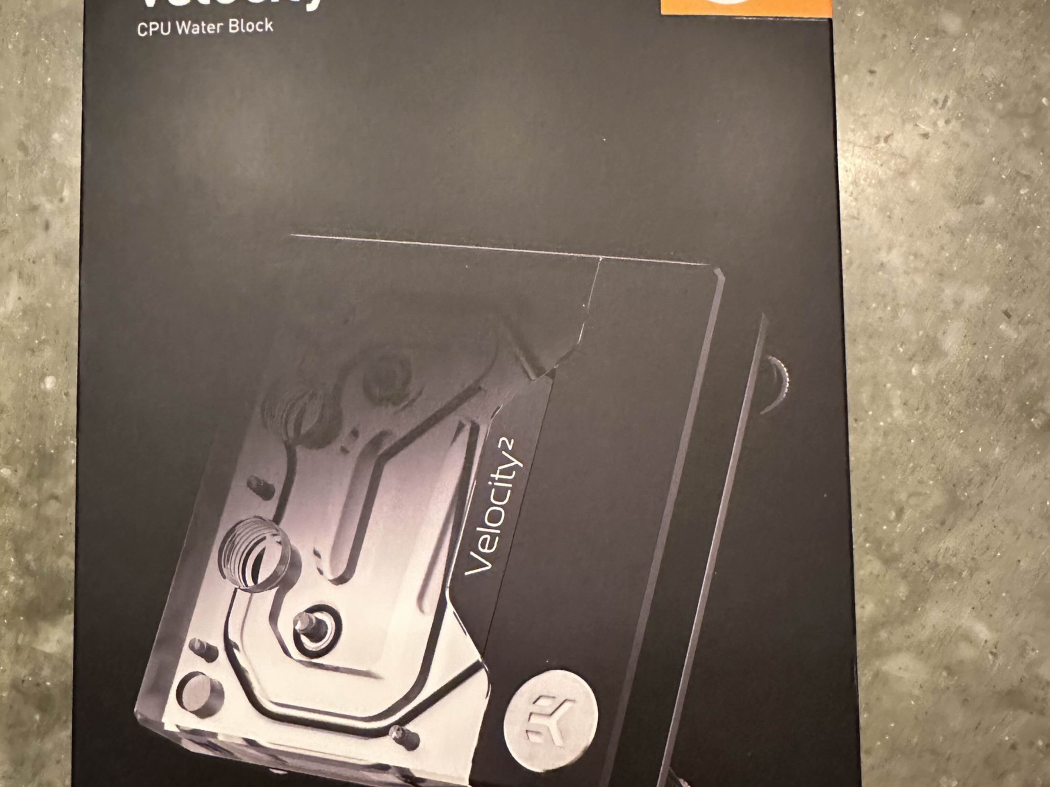 EK Quantum Velocity 2 LGA1700 CPU waterblock - Nickel/Plexi