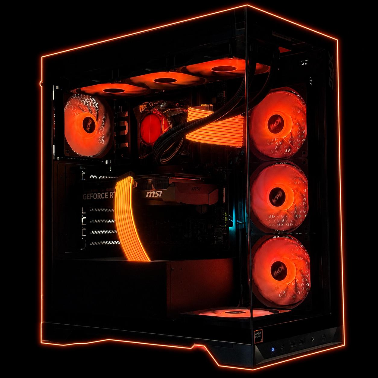 1440P Gaming Pc / Ryzen 7 9800X3D / 32GB DDR5 / RTX 5070 / 1TB SSD / X870 / New With Warranty