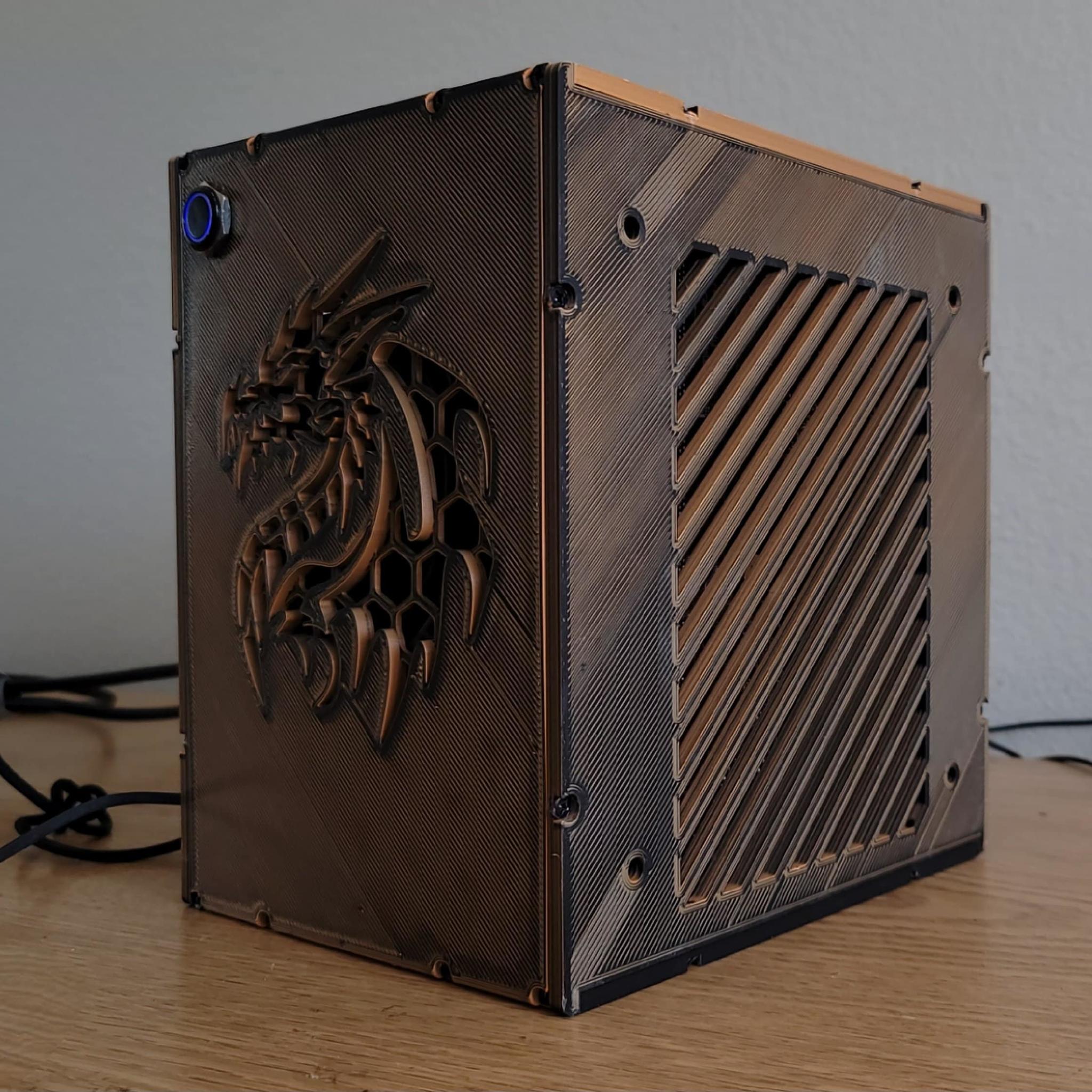 Mini Mighty Budget Gaming PC: Ryzen 5 4100, RX 6400, 16GB DDR4 3200, 500GB SSD, Windows 10 Pro