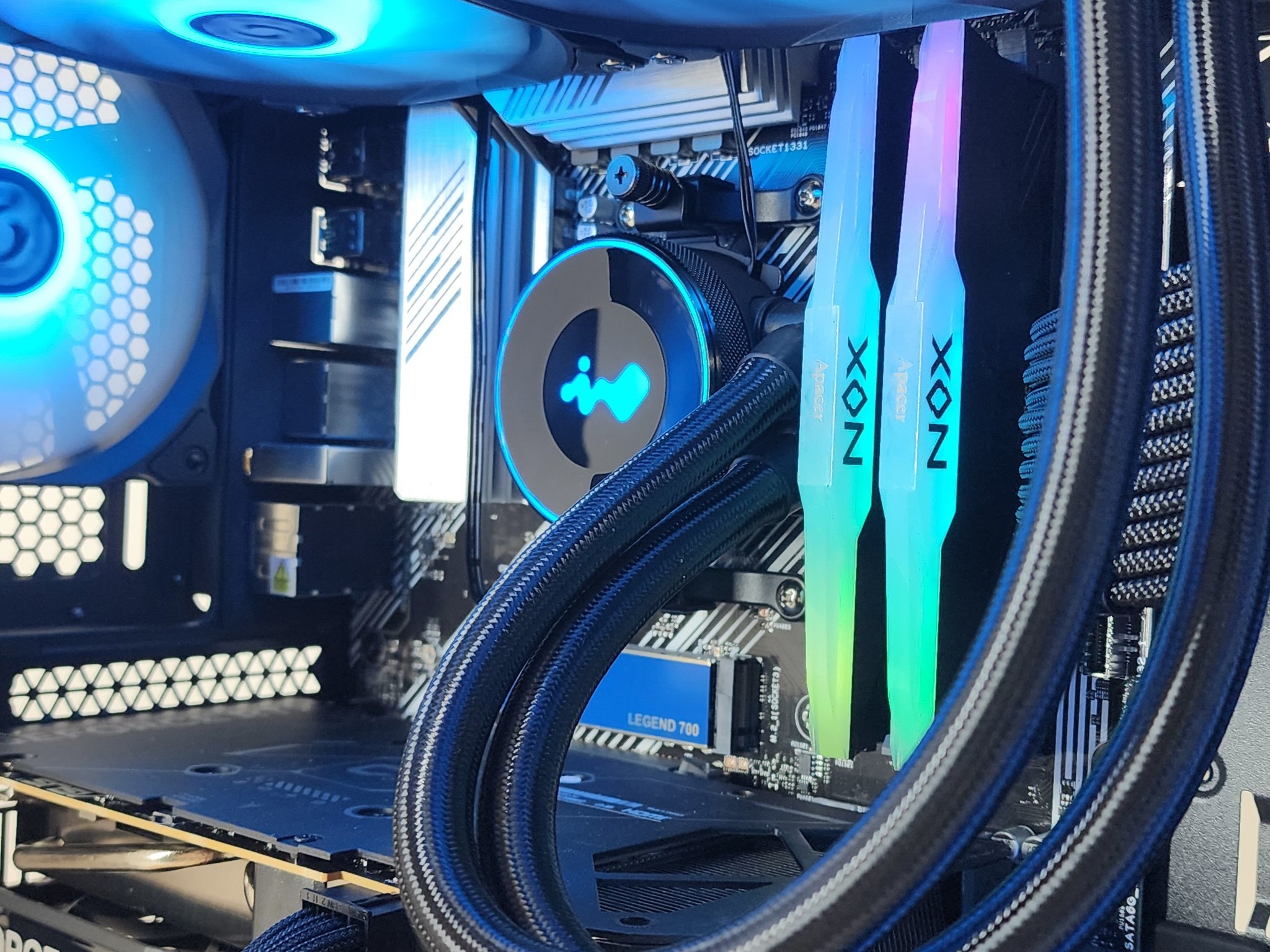 Gaming PC Ryzen 7 5700X 16GB RAM 1TB SSD RTX 5060  8GB Windows 11 Computer