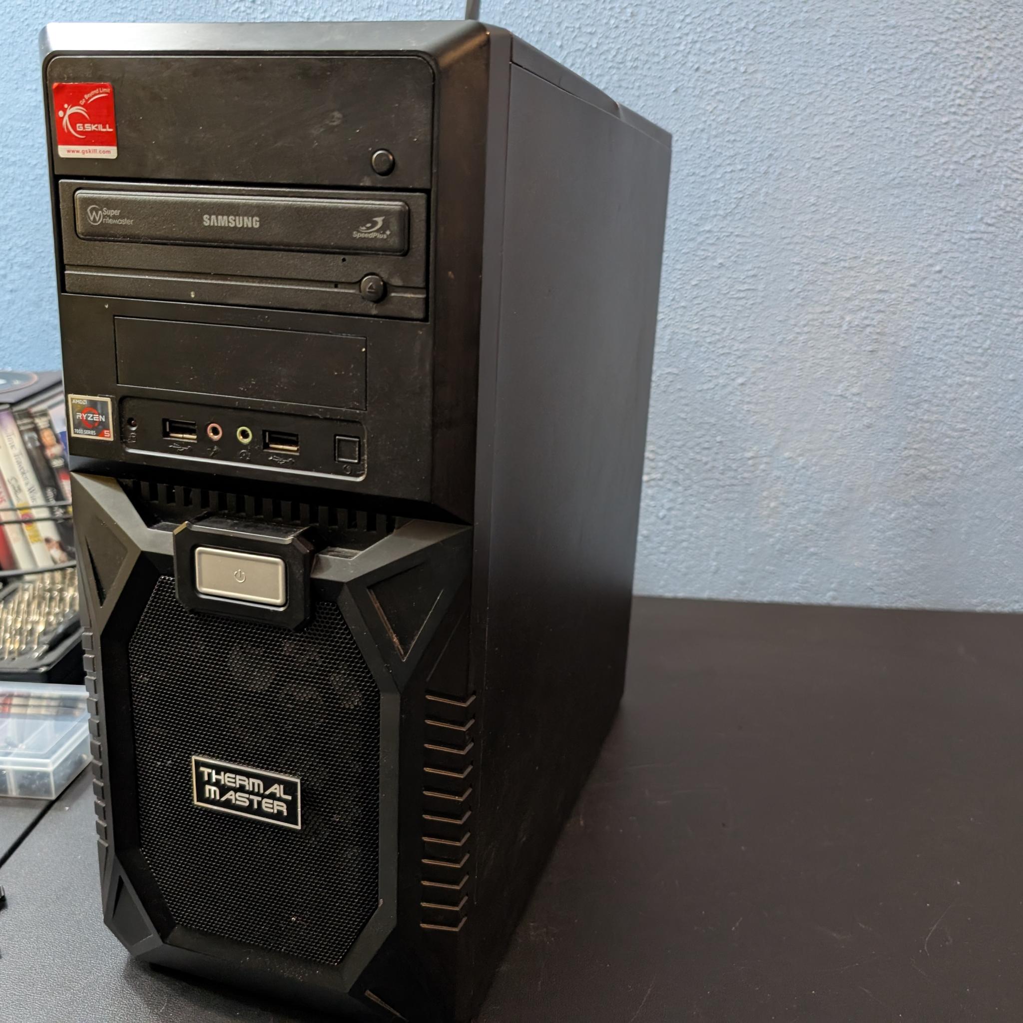 1440p All AMD Sleeper Gaming PC | AMD 7600x, 9060 XT (16GB) | 32GB RAM | 1TB SSD | Win. 11 PRO