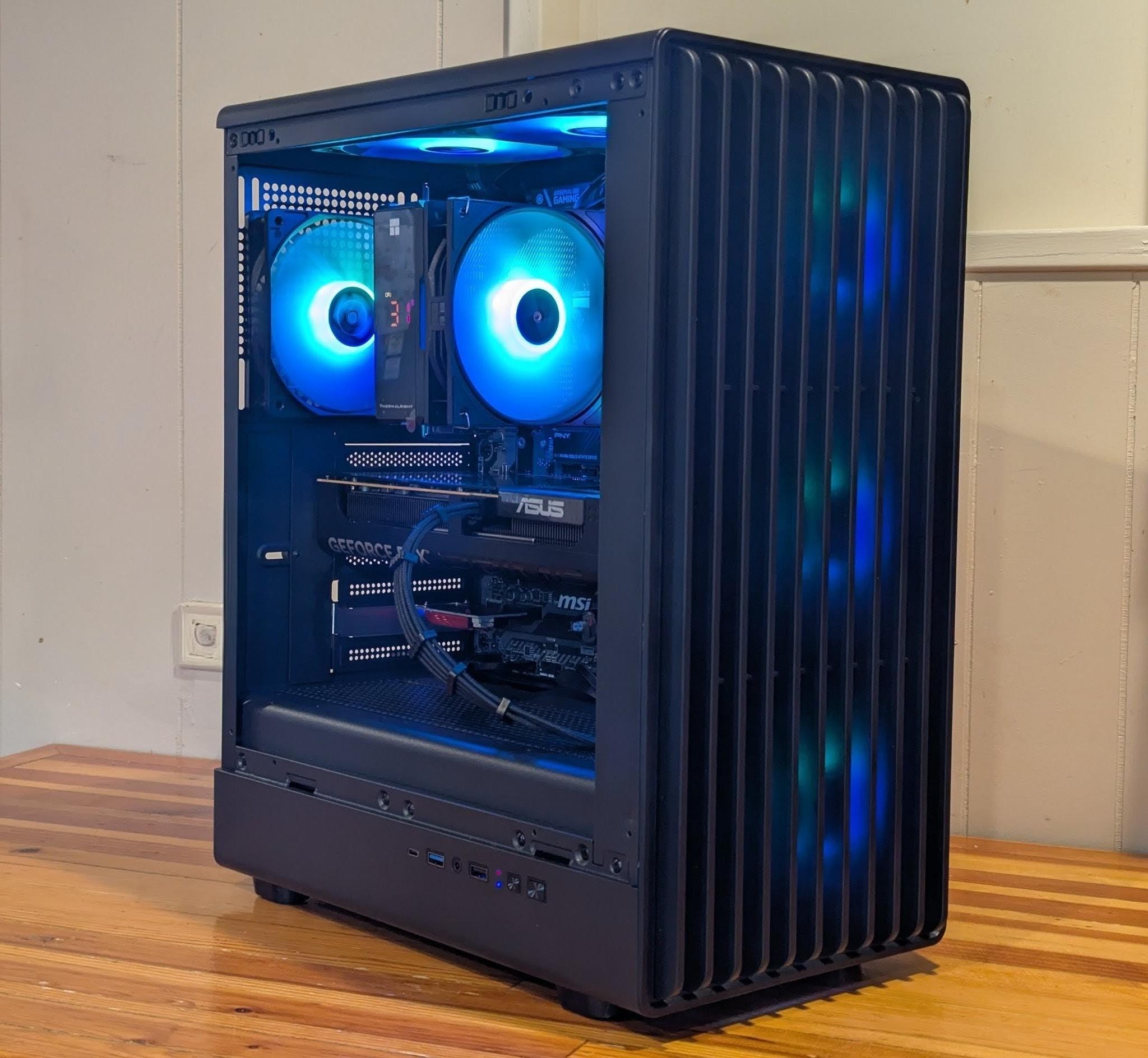 🔥 Ryzen 7 + RTX 5060 Gaming PC | 1440p & 1080p Performance Beast | Sleek Black RGB Build