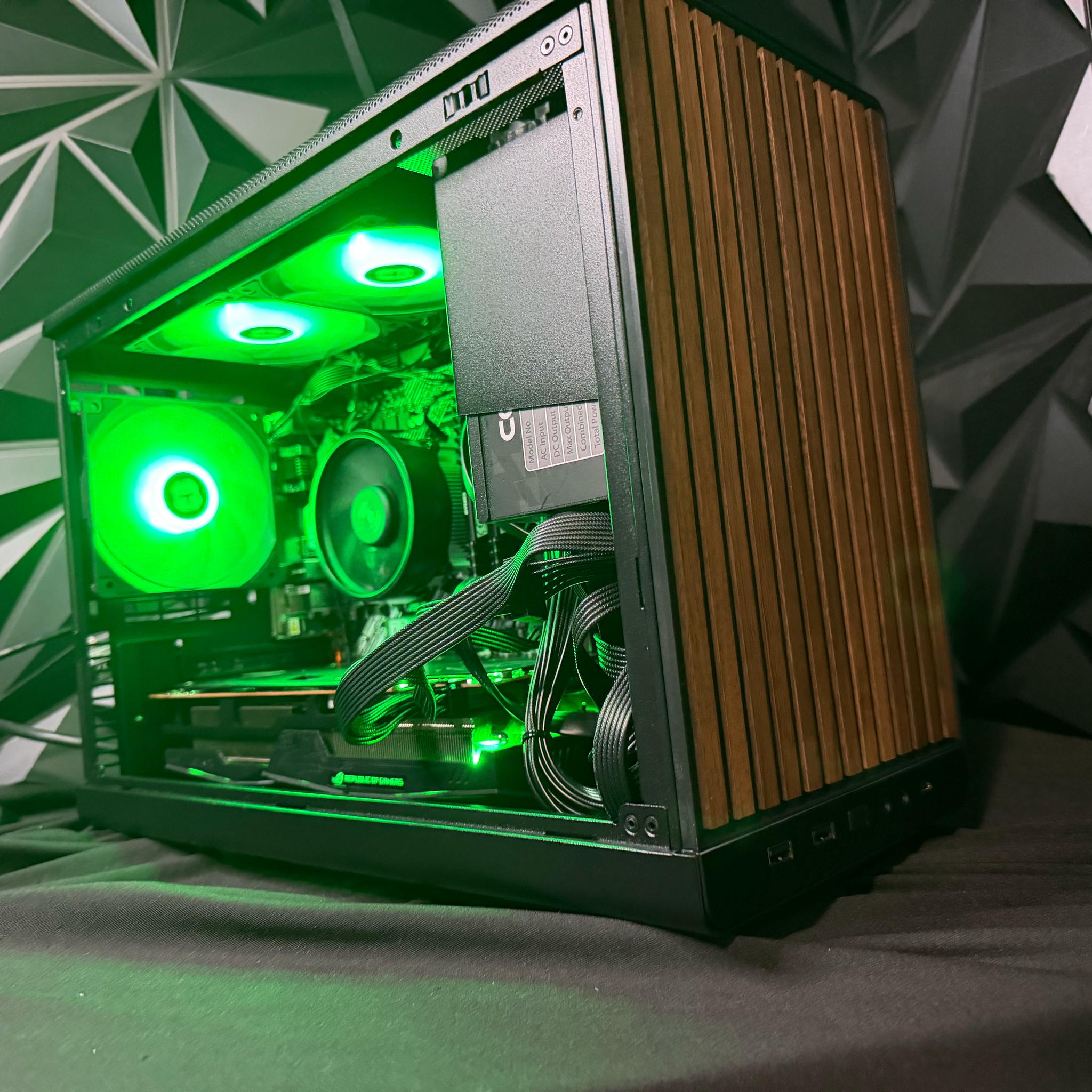 🌑🌲 DARK WOOD 5557 🌲🌑Ryzen 5 5500| RX 5700XT| 16 GB DDR4| 1.5 TB SSD| 650W PSU