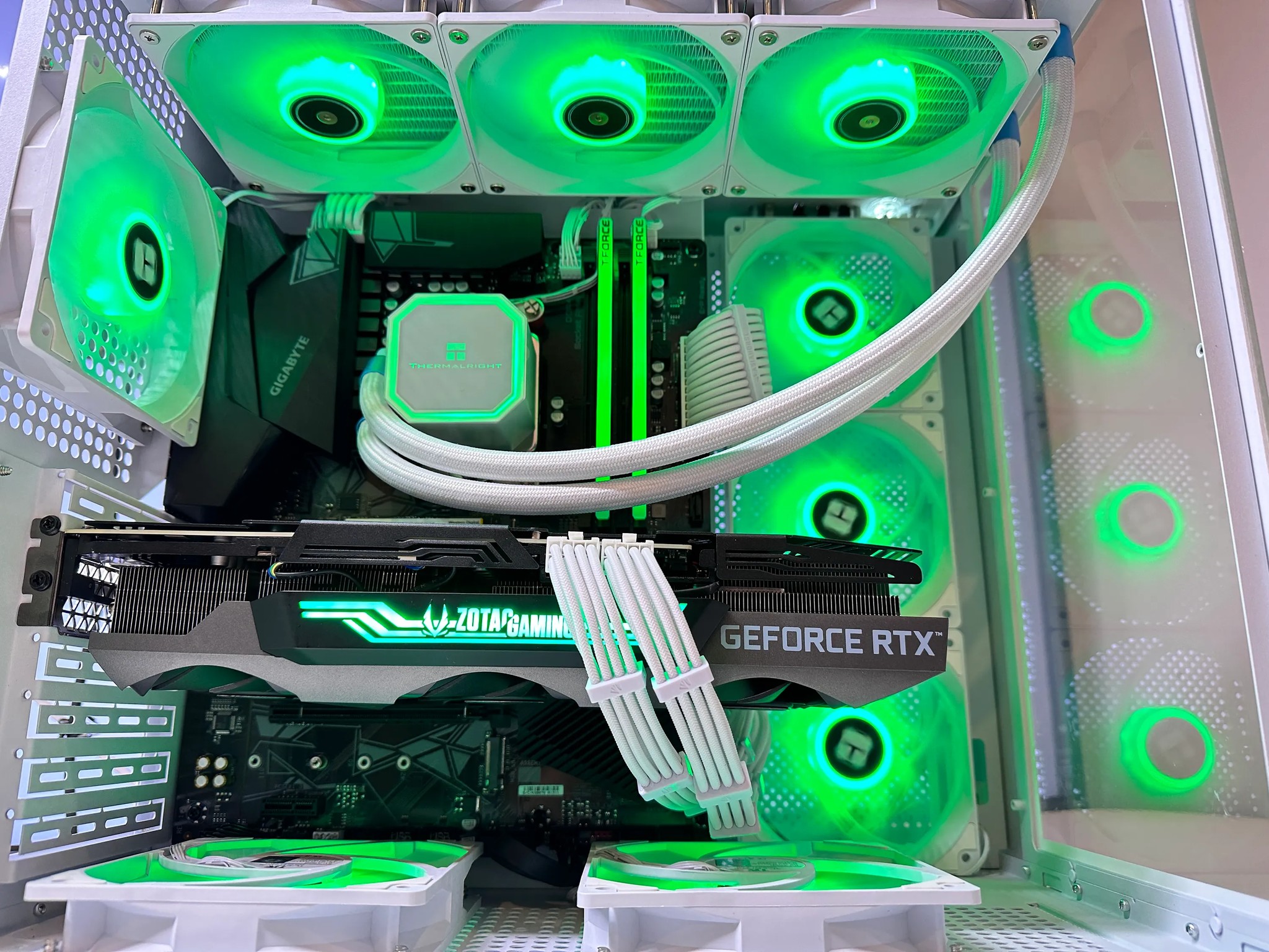 🌊Liquid Cooled Gaming PC🌊 Nvidia RTX 3080 10GB🚀Intel 12600k 10Cores🚀32GB DDR4🚀1TB NVME