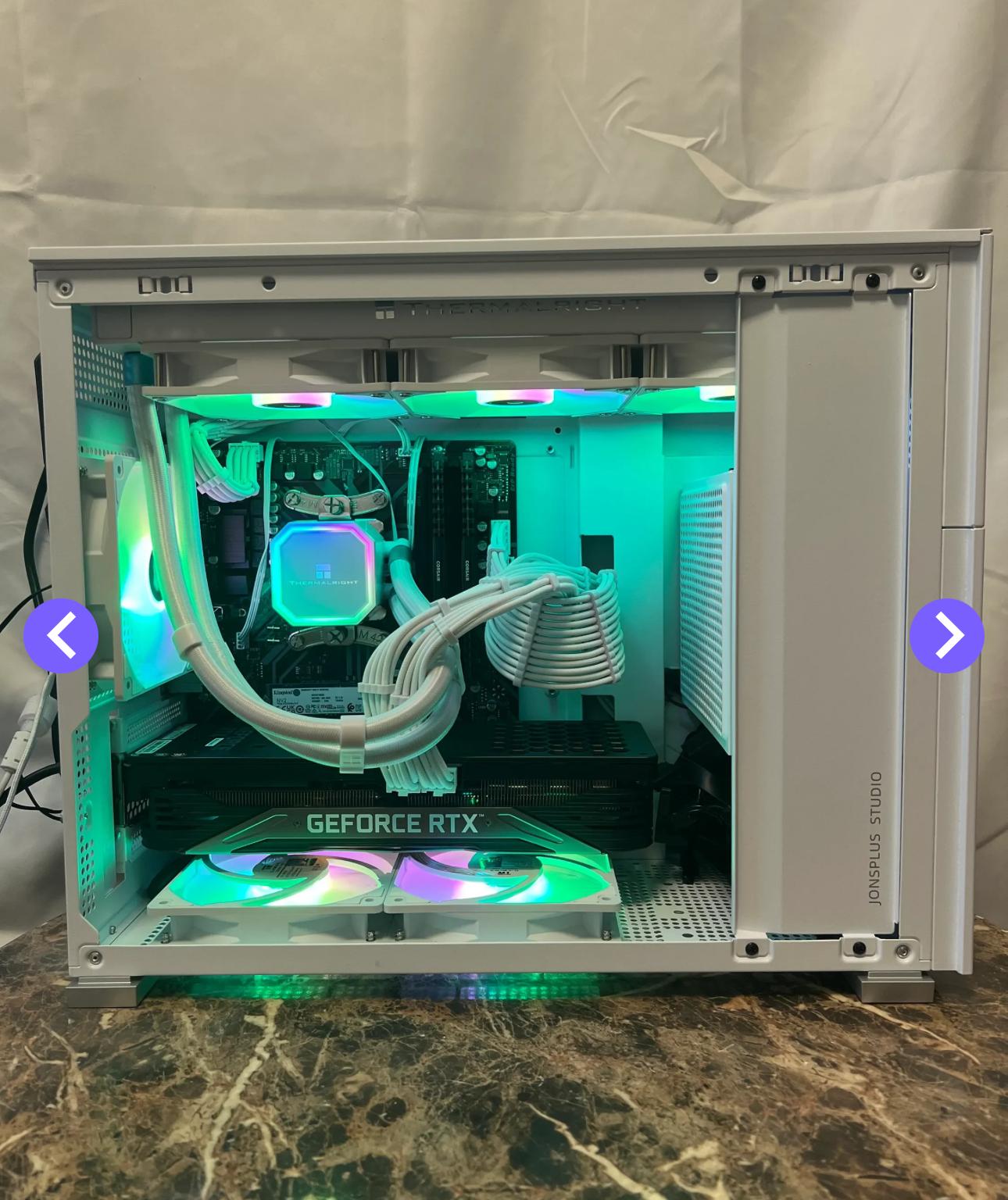 White Box |RTX 3070 Mini Liquid Cooled PC | Ryzen 5 | 16GB RAM | 1TB Fast SSD