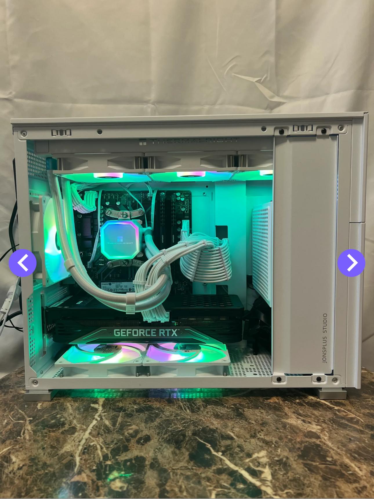 White Box |RTX 3070 Mini Liquid Cooled PC | Ryzen 5 | 16GB RAM | 1TB Fast SSD